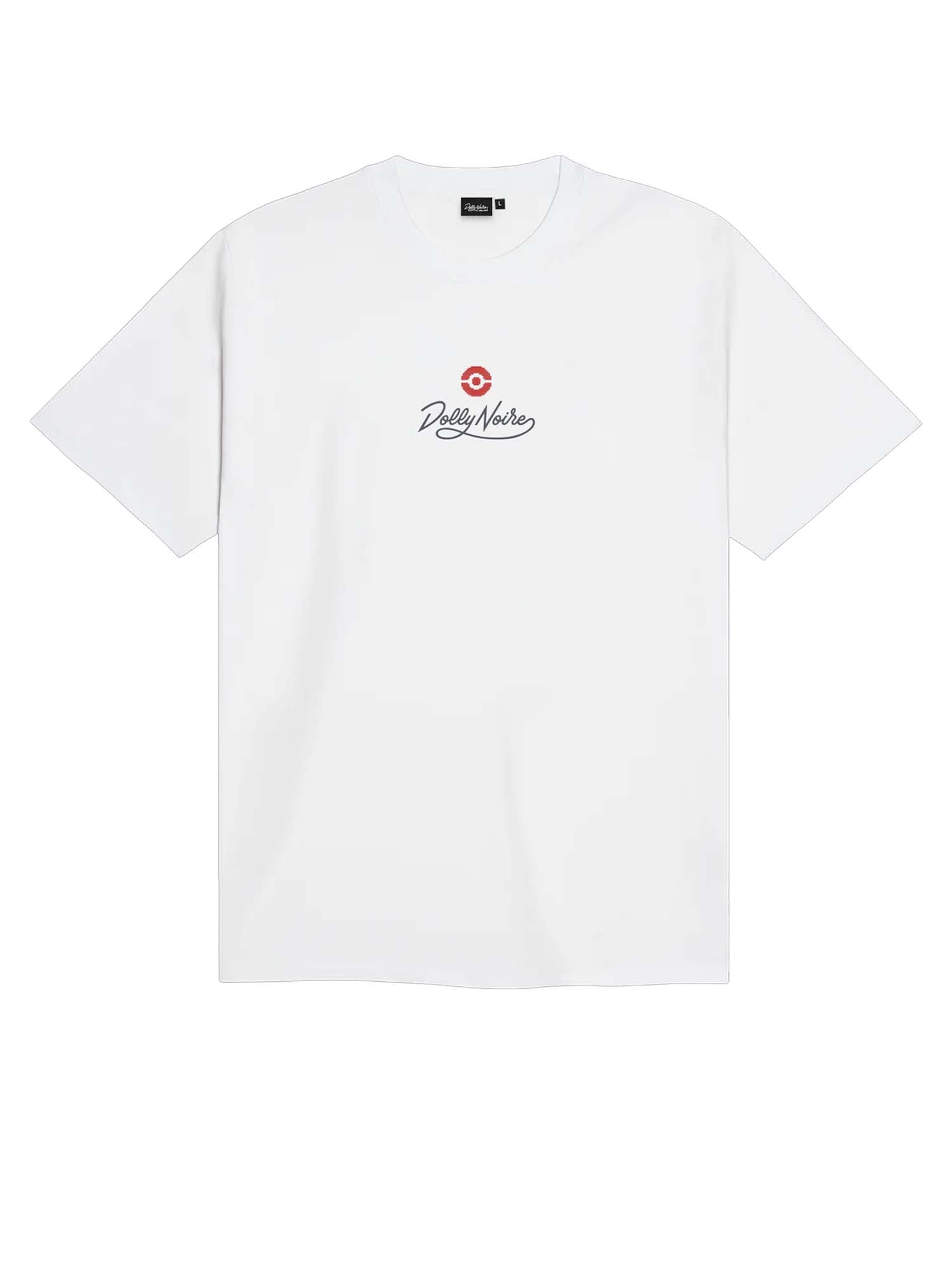 Dolly Noire Pokédex Tee Bianco