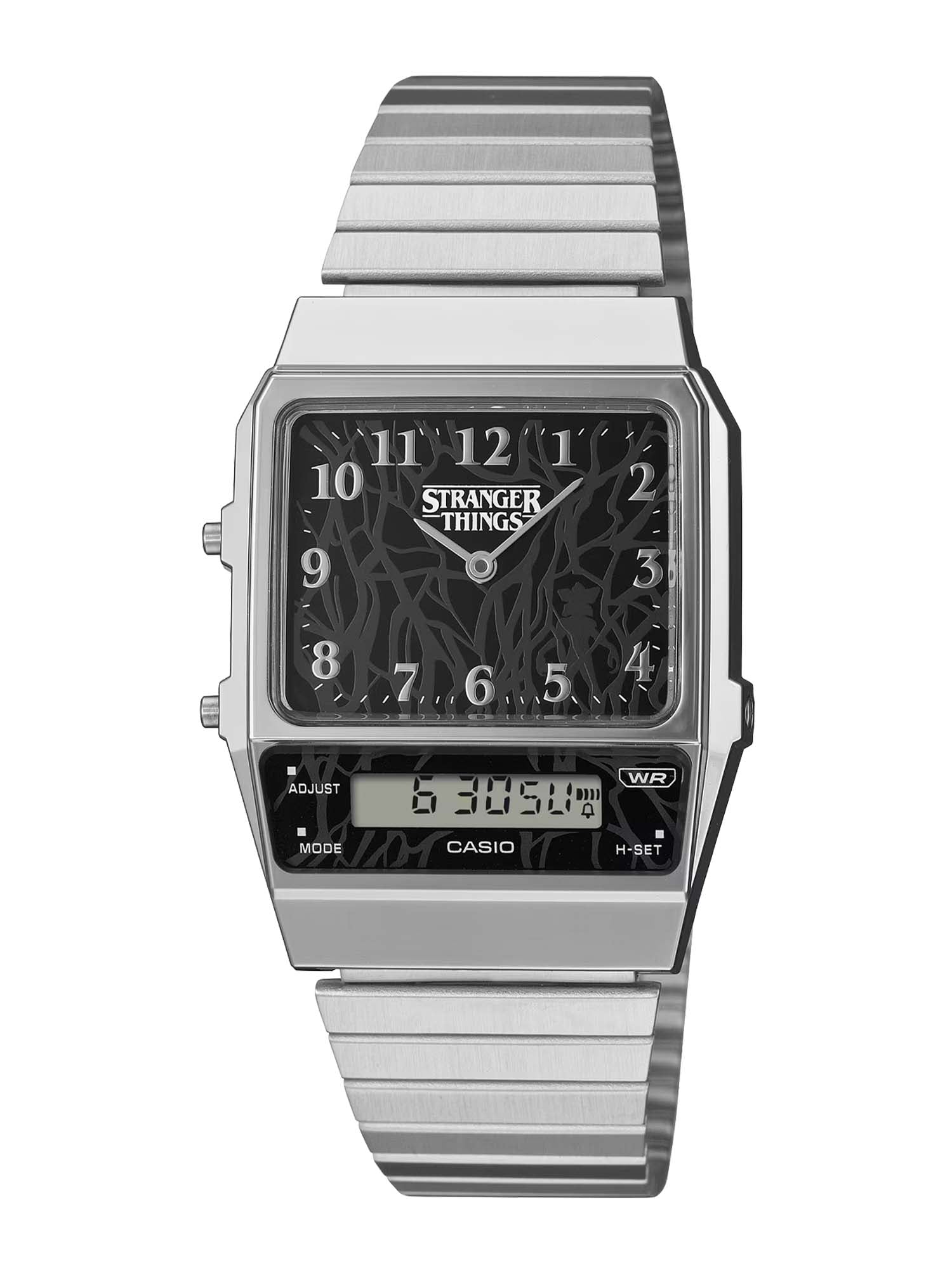 Casio Orologio Casio x Stranger Things AQ-800EST-1A Argento
