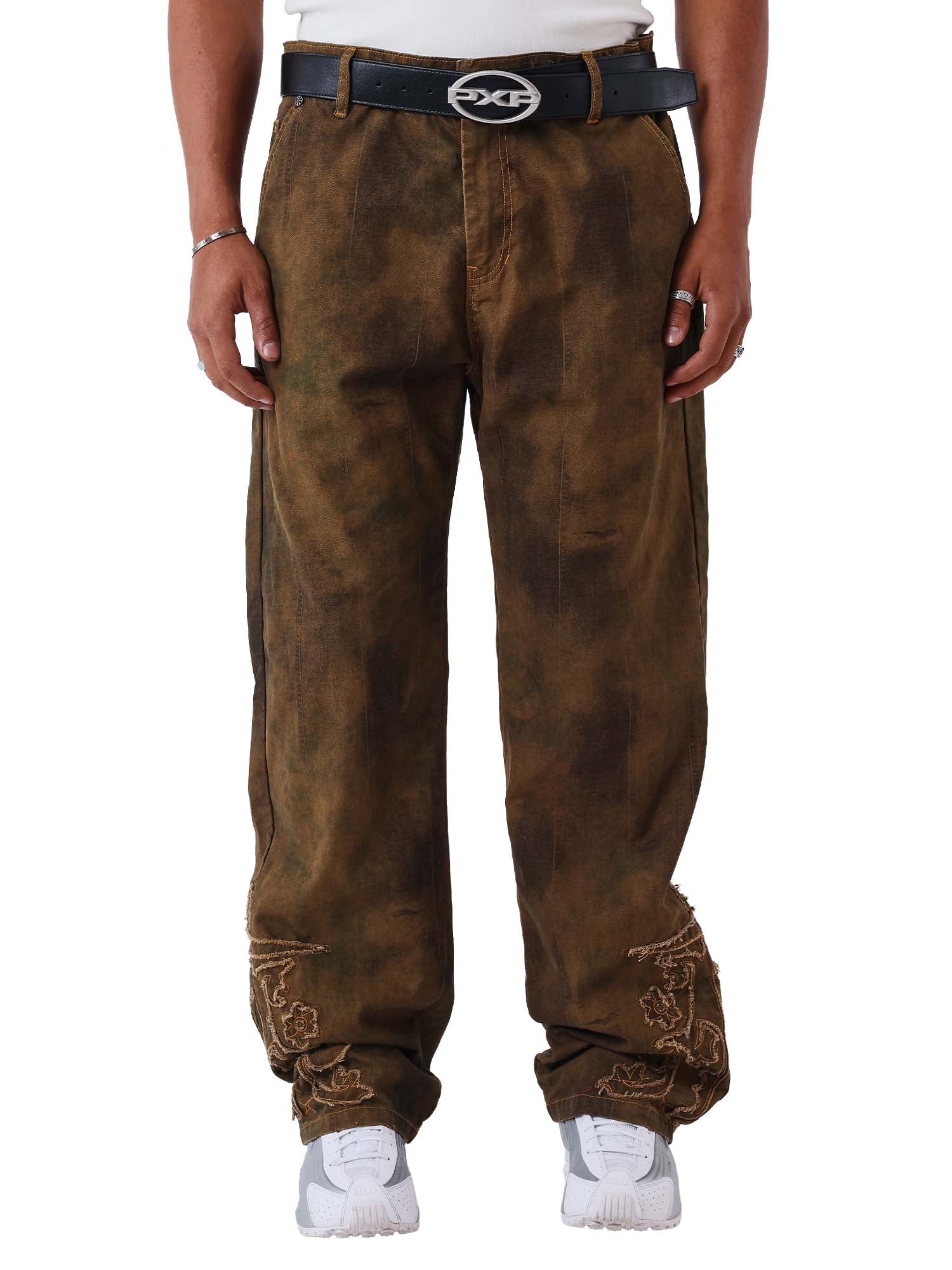 Project X Paris Jeans in Denim Marrone