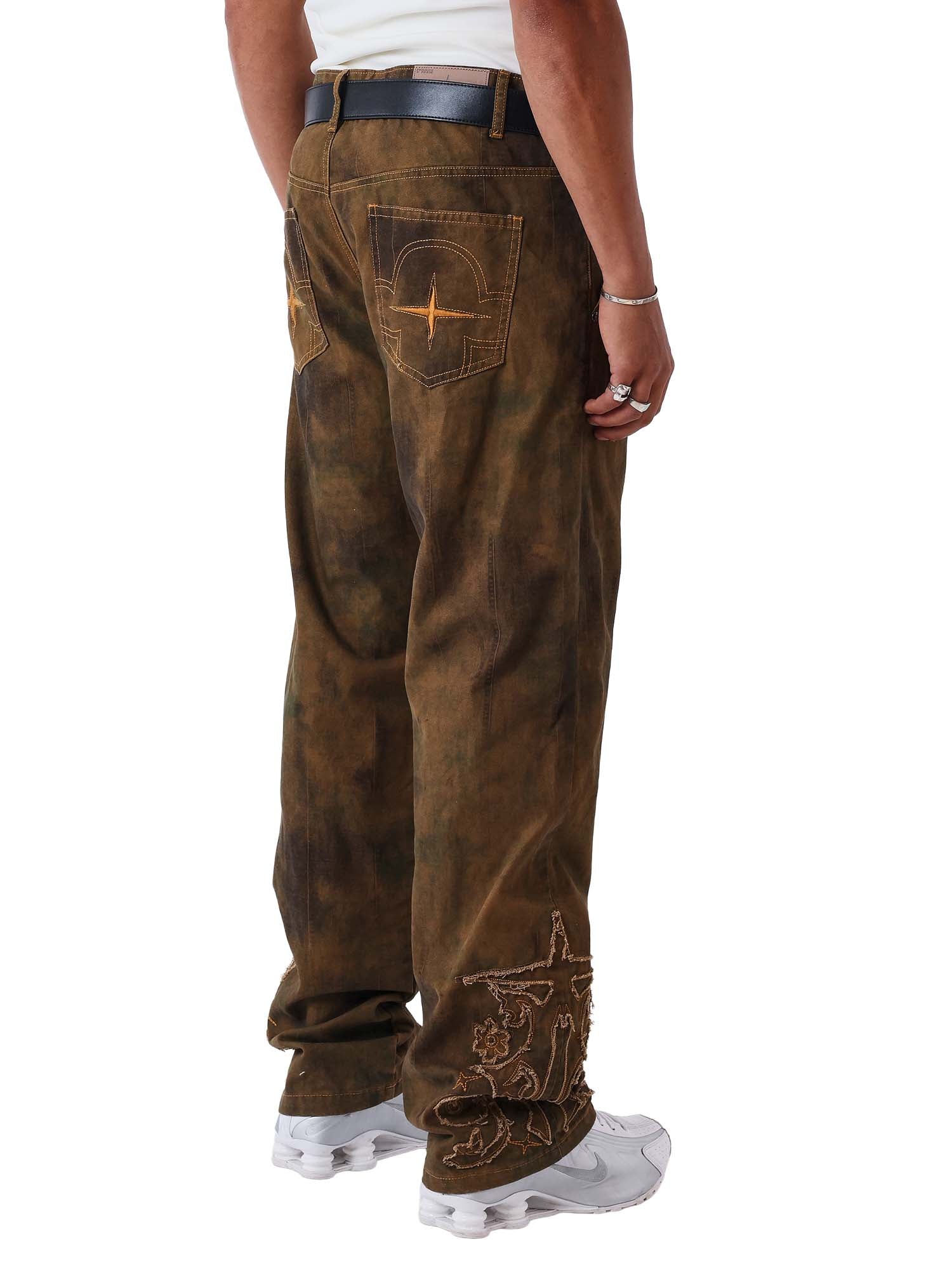 Project X Paris Jeans in Denim Marrone