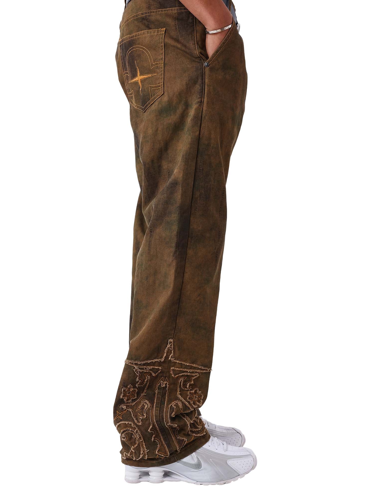 Project X Paris Jeans in Denim Marrone