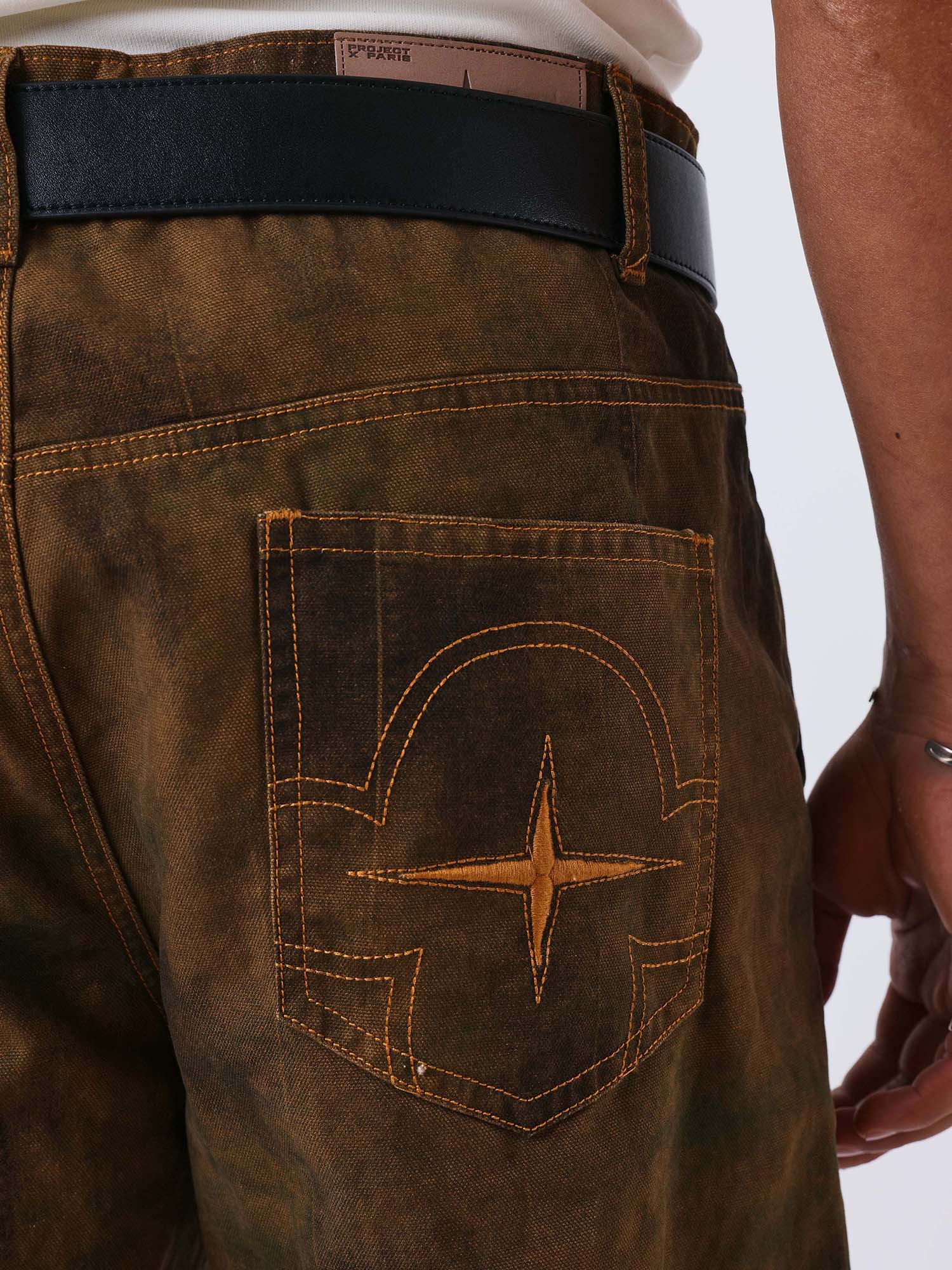 Project X Paris Jeans in Denim Marrone