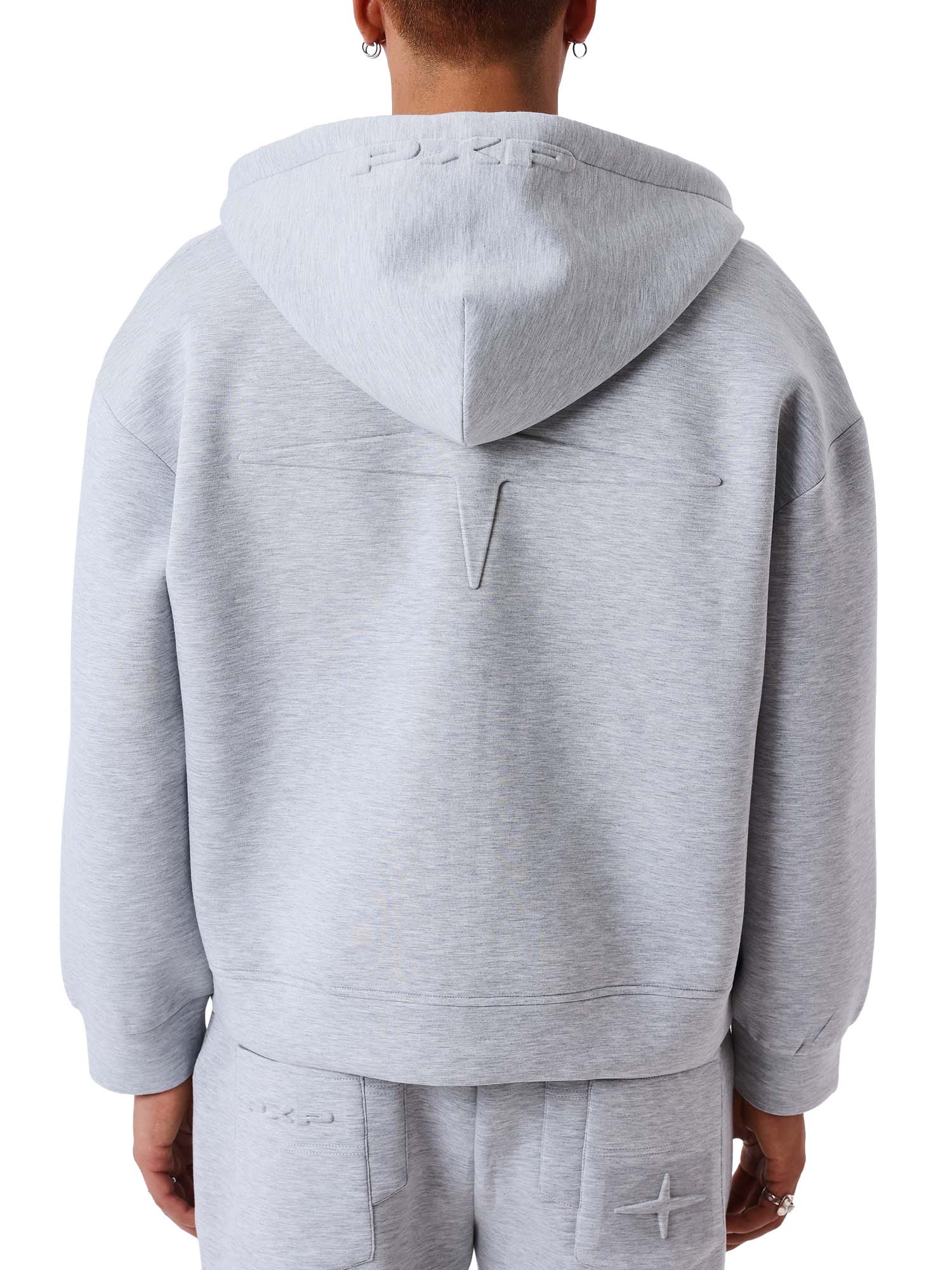 Project X Paris Felpa con zip e cappuccio Grigio