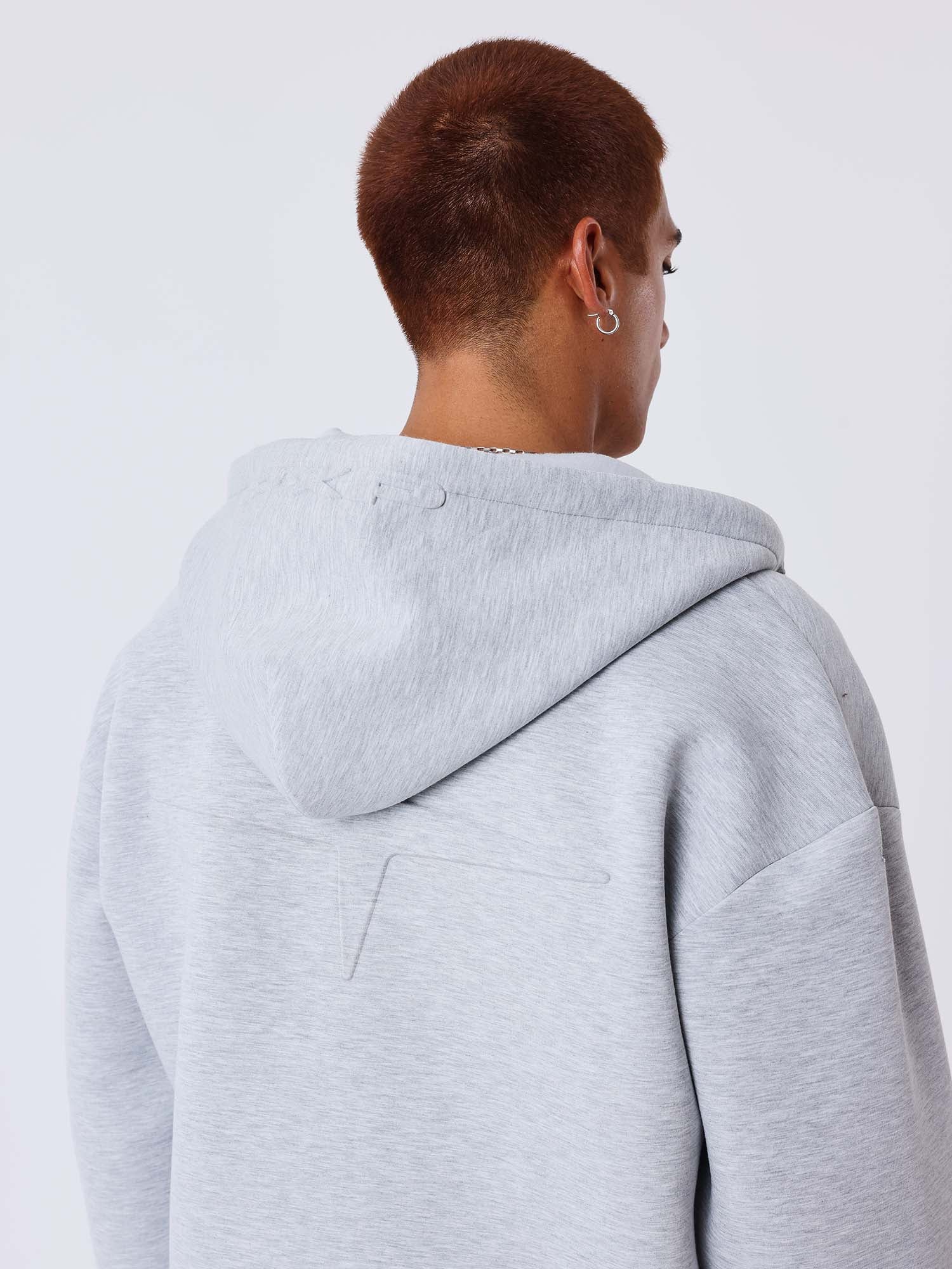 Project X Paris Felpa con zip e cappuccio Grigio