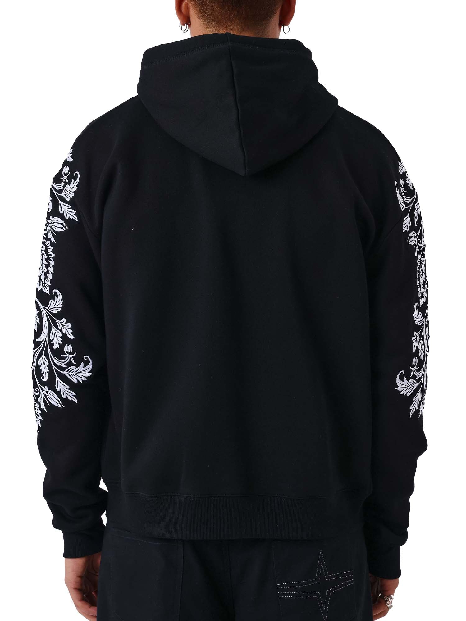 Project X Paris Felpa con Zip e Cappuccio Nero