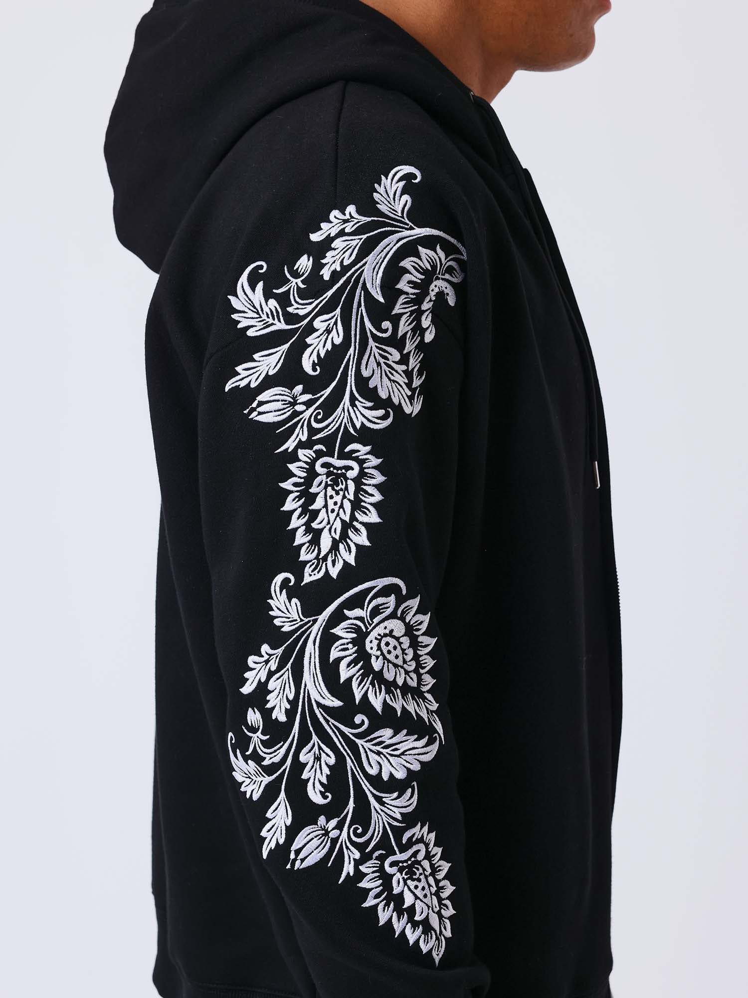 Project X Paris Felpa con Zip e Cappuccio Nero