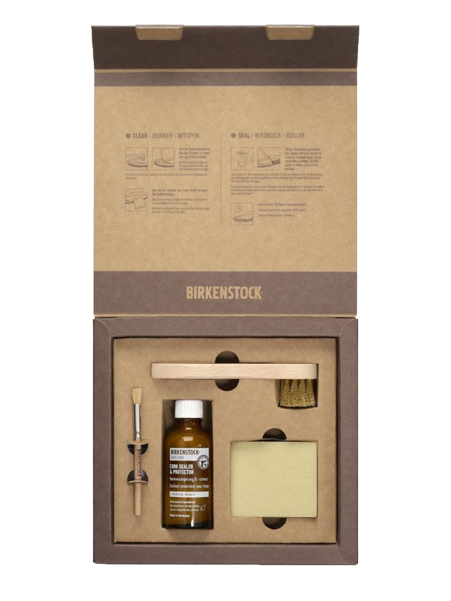 Birkenstock Footbed Care Set Nero
