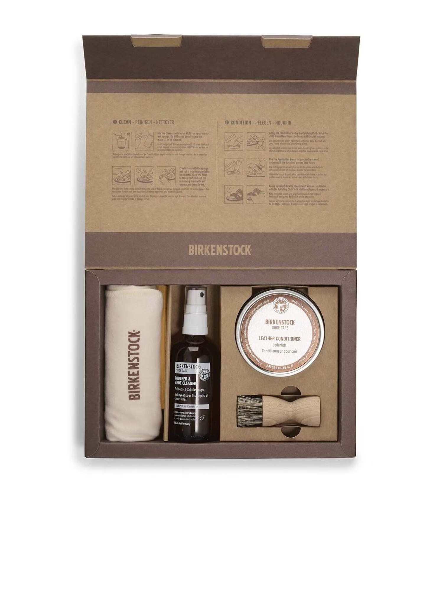 Birkenstock Set Oiled Leather Care Nero