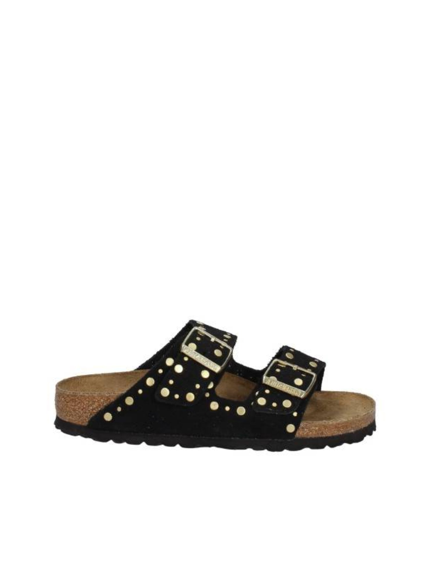 Birkenstock Arizona Suede Leather Nero