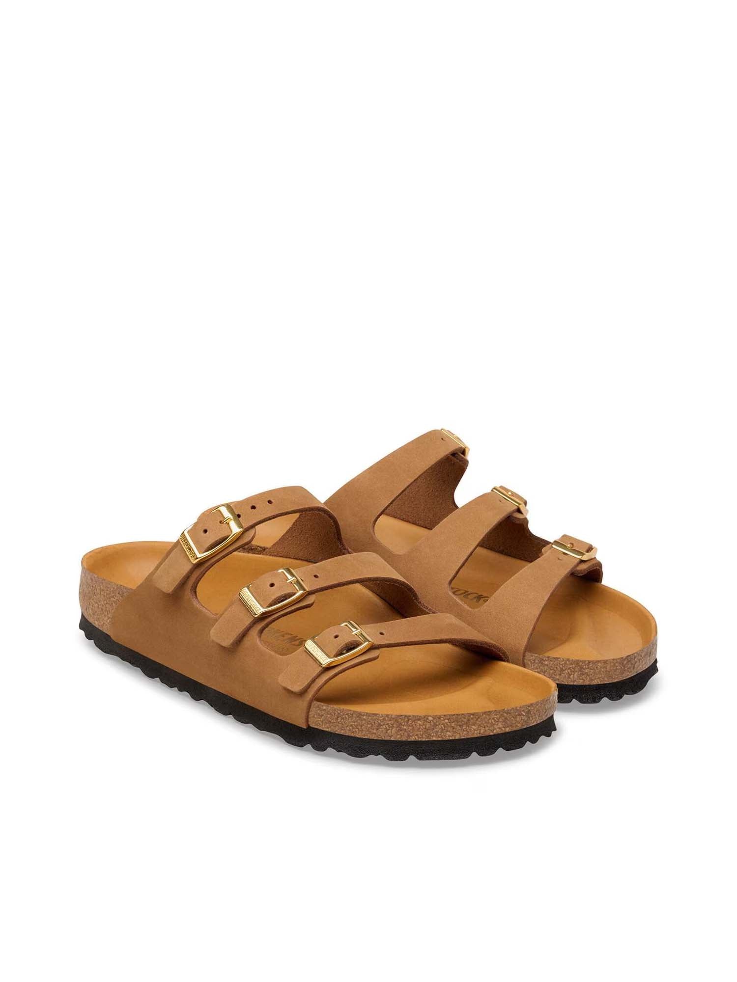 Birkenstock Florida Fresh (Pelle Nubuck) Marrone