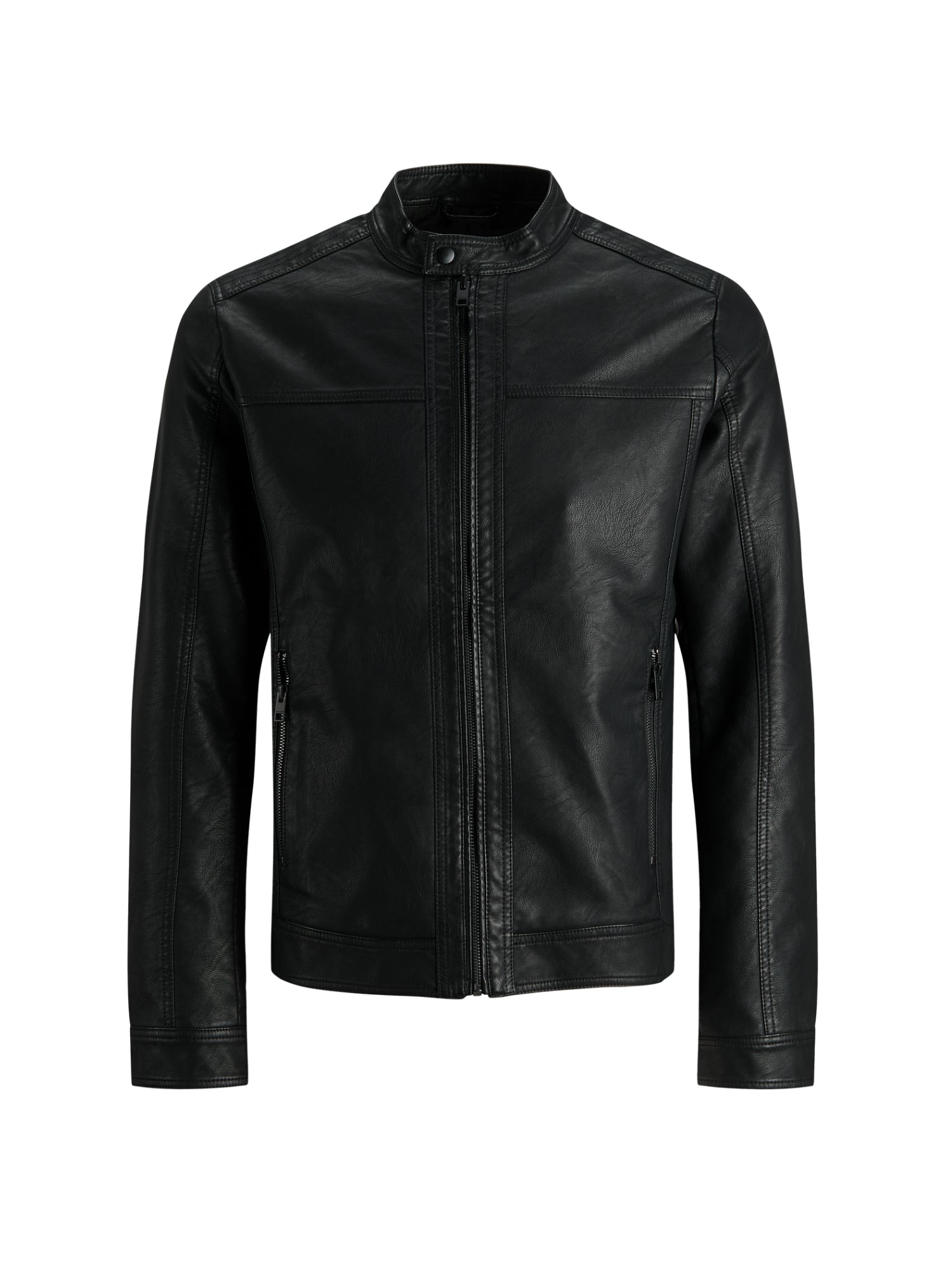 Jack & Jones Giacca in finta pelle Nero