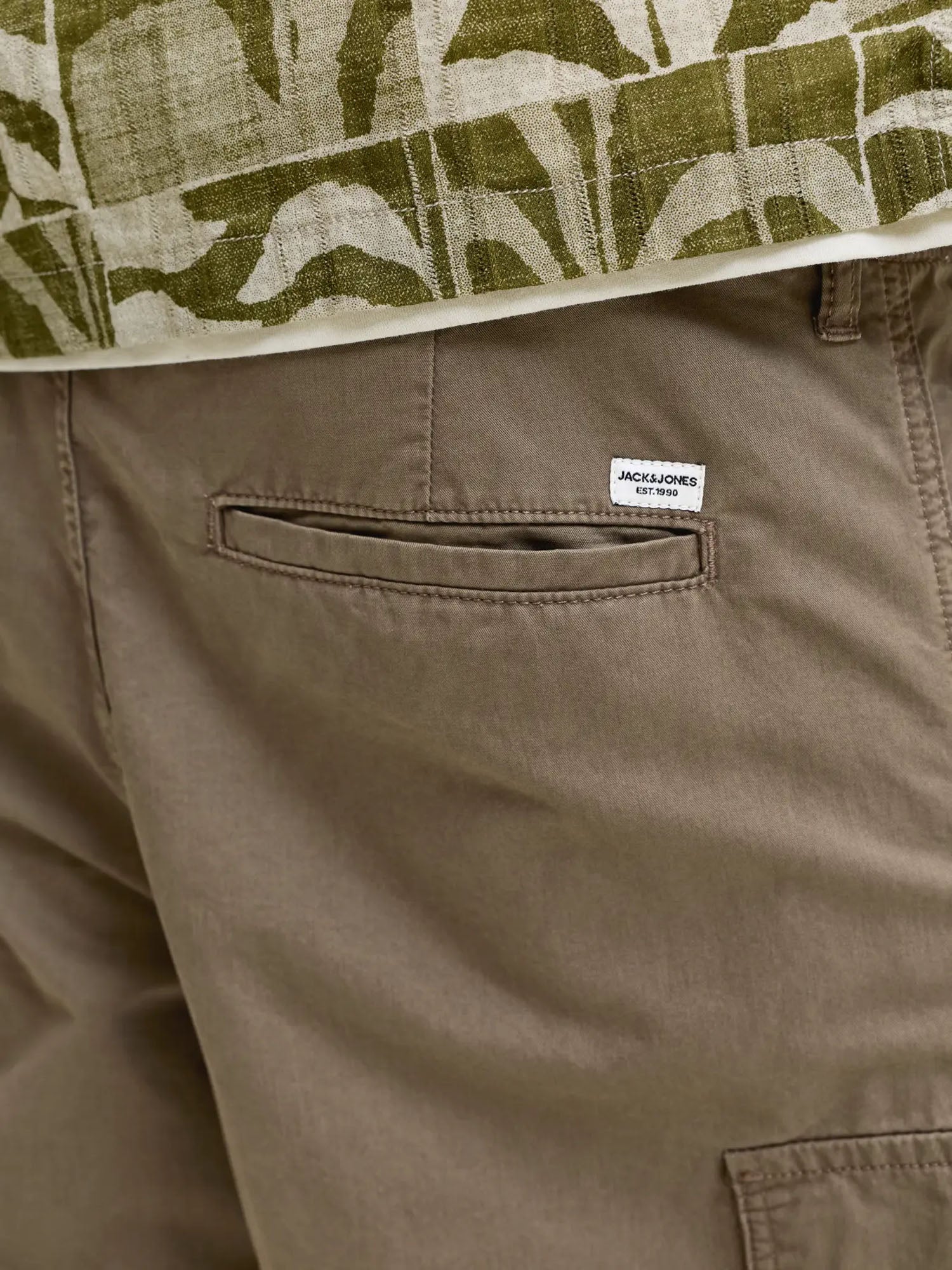 Jack & Jones Short  Jpstcole Matty Cargo Mid Verde