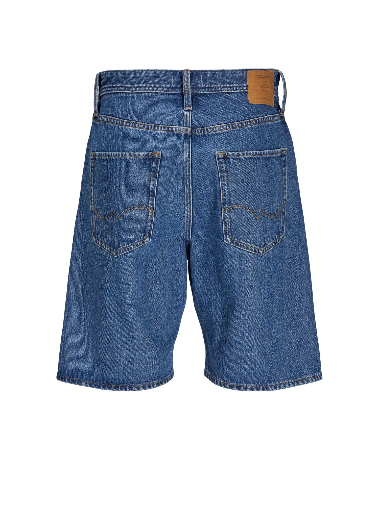 Jack & Jones Bermuda in jeans baggy fit Blu