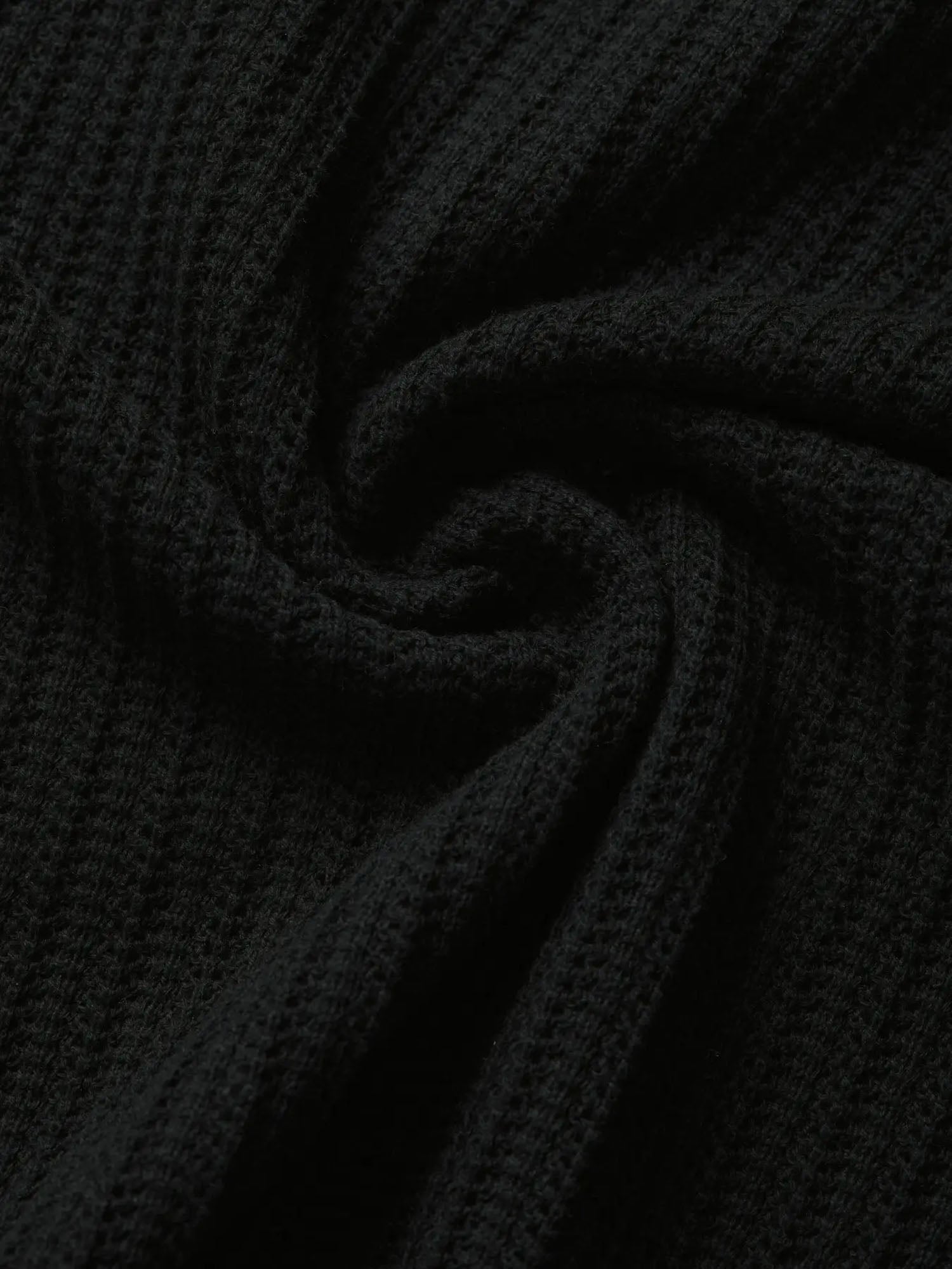 Jack & Jones T-shirt Jormaine Knit SS Crew Neck Nero