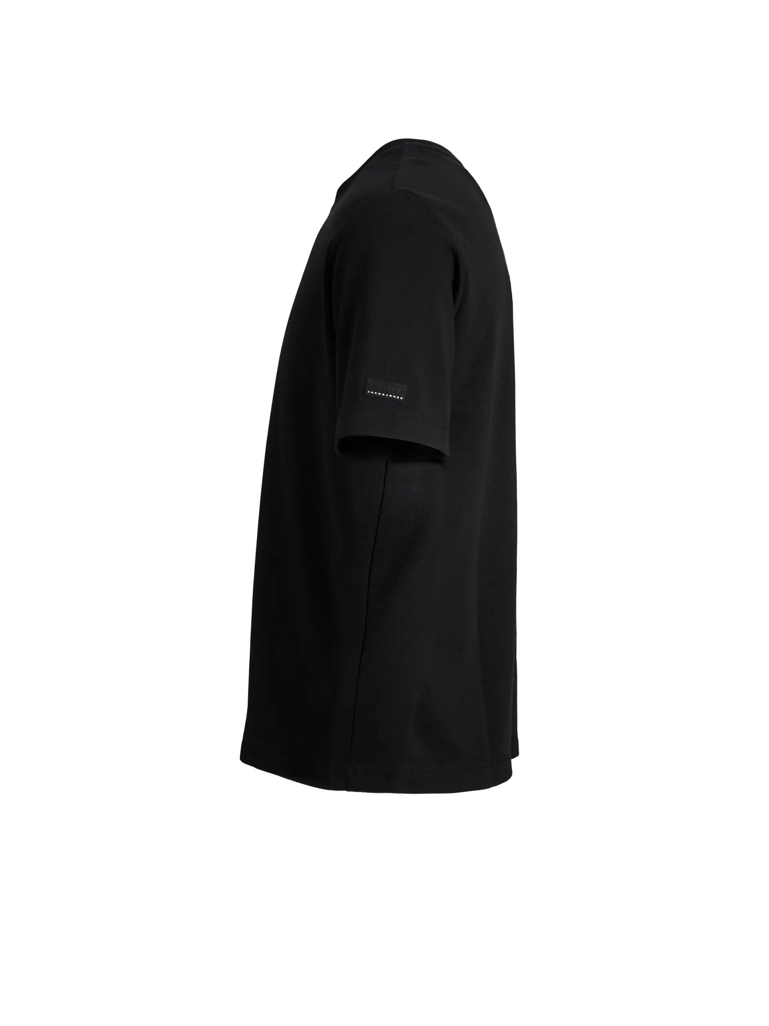 Jack & Jones T-shirt Jcofusion Badge Tee SS Crew Neck Nero