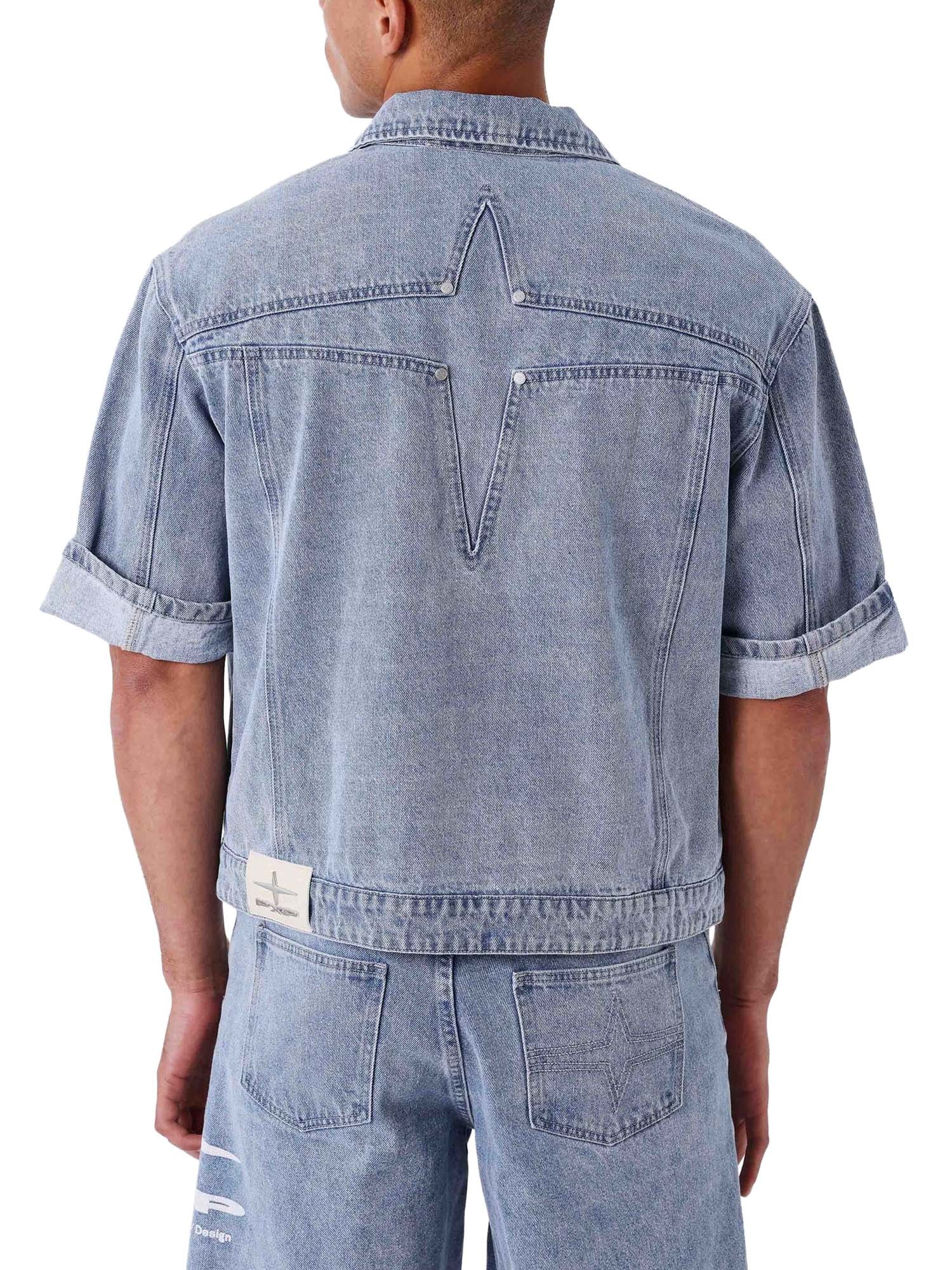 Project X Paris Giacca corta in denim Idea Azzurro