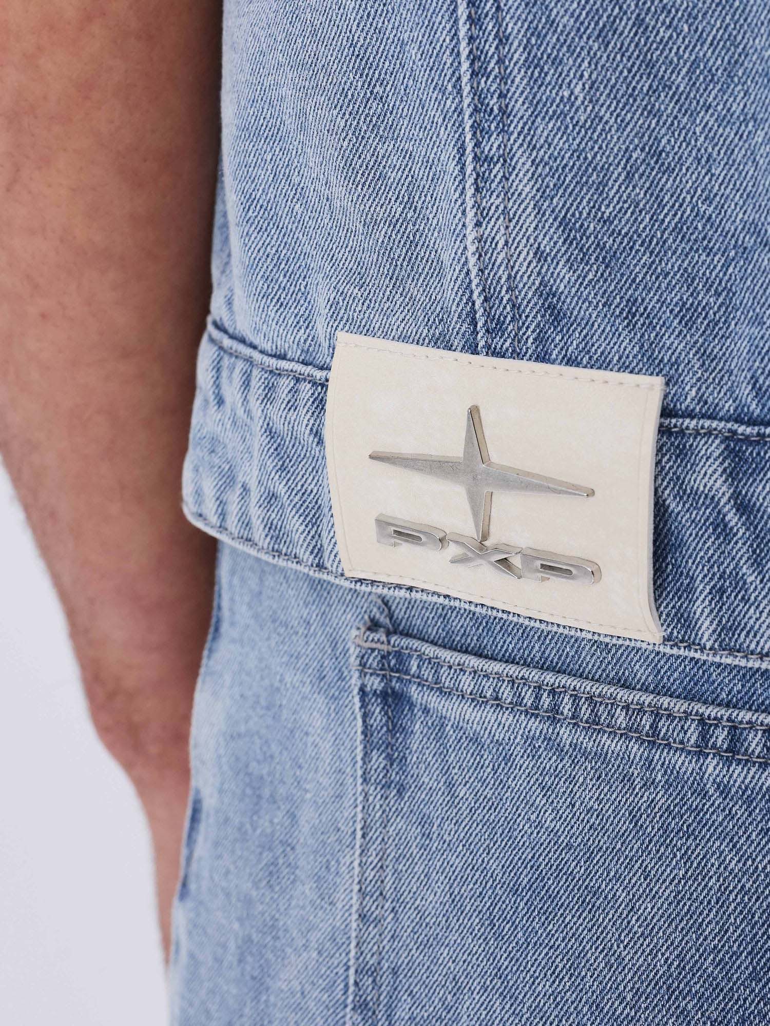 Project X Paris Giacca corta in denim Idea Azzurro