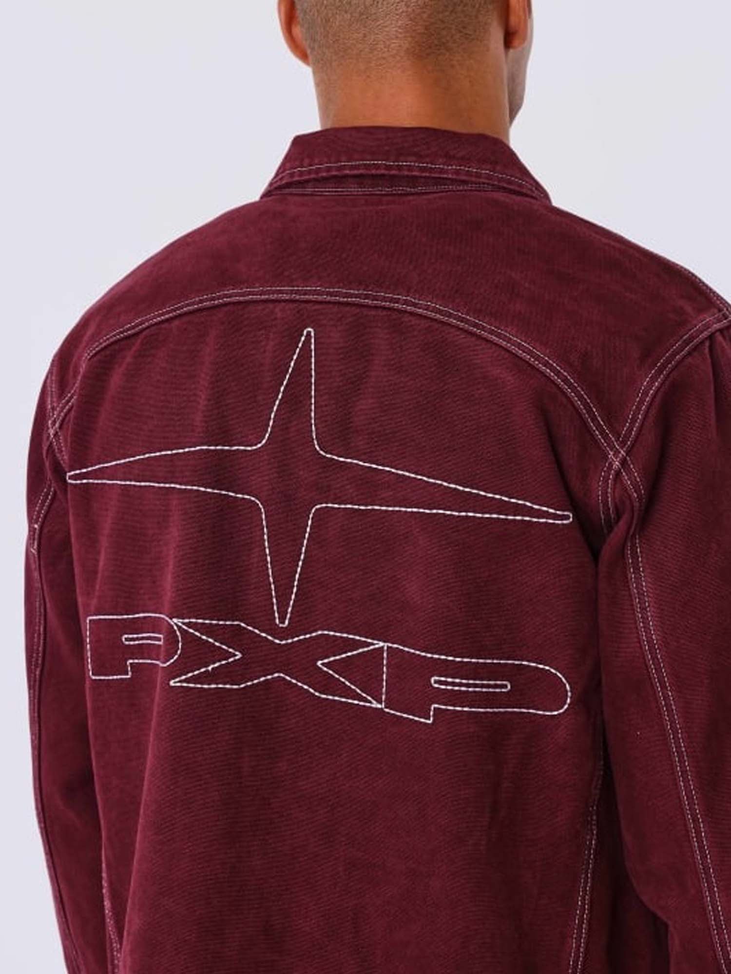 Project X Paris Giacca denim knockout PXP Bordeaux