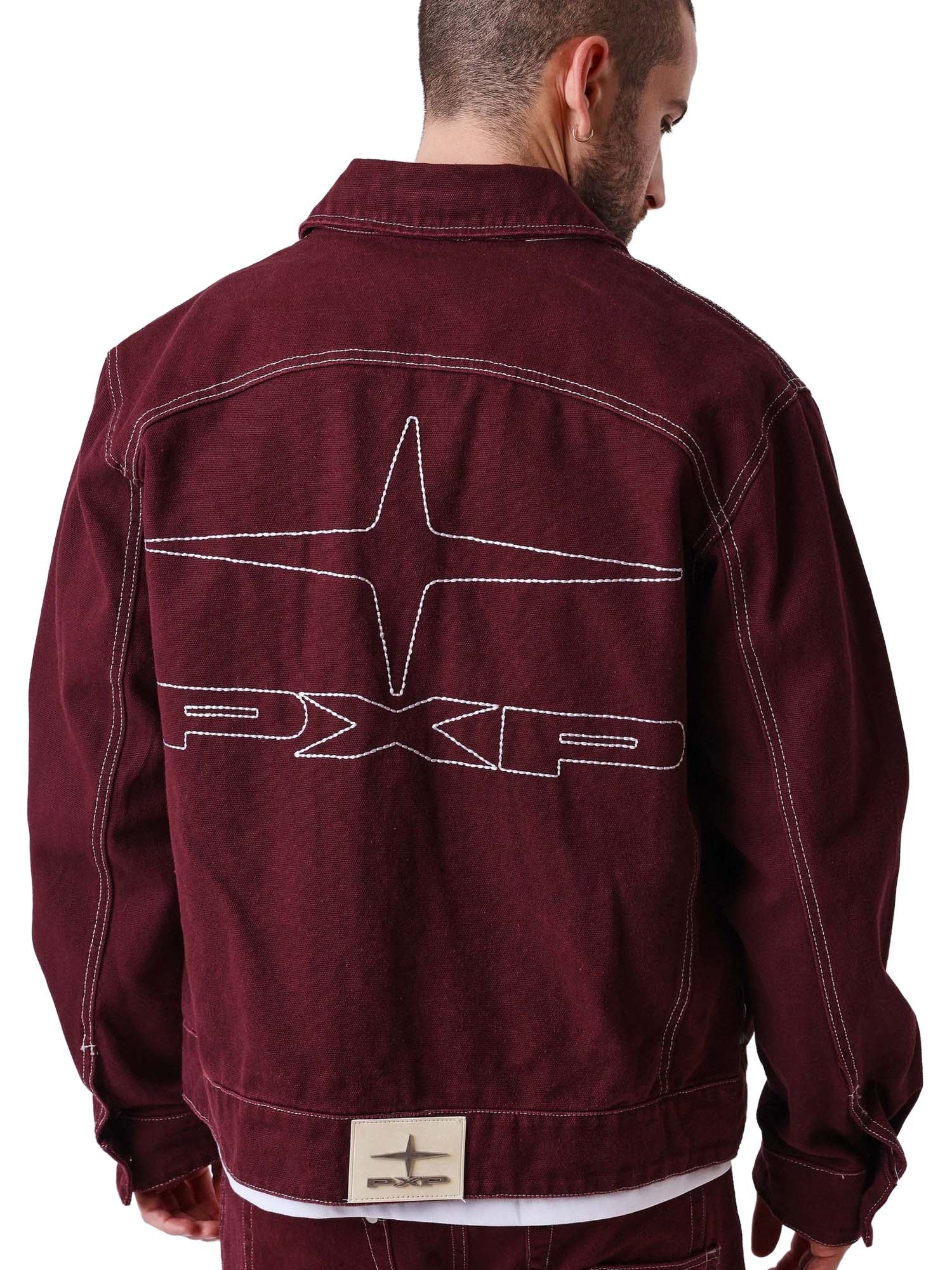 Project X Paris Giacca denim knockout PXP Bordeaux