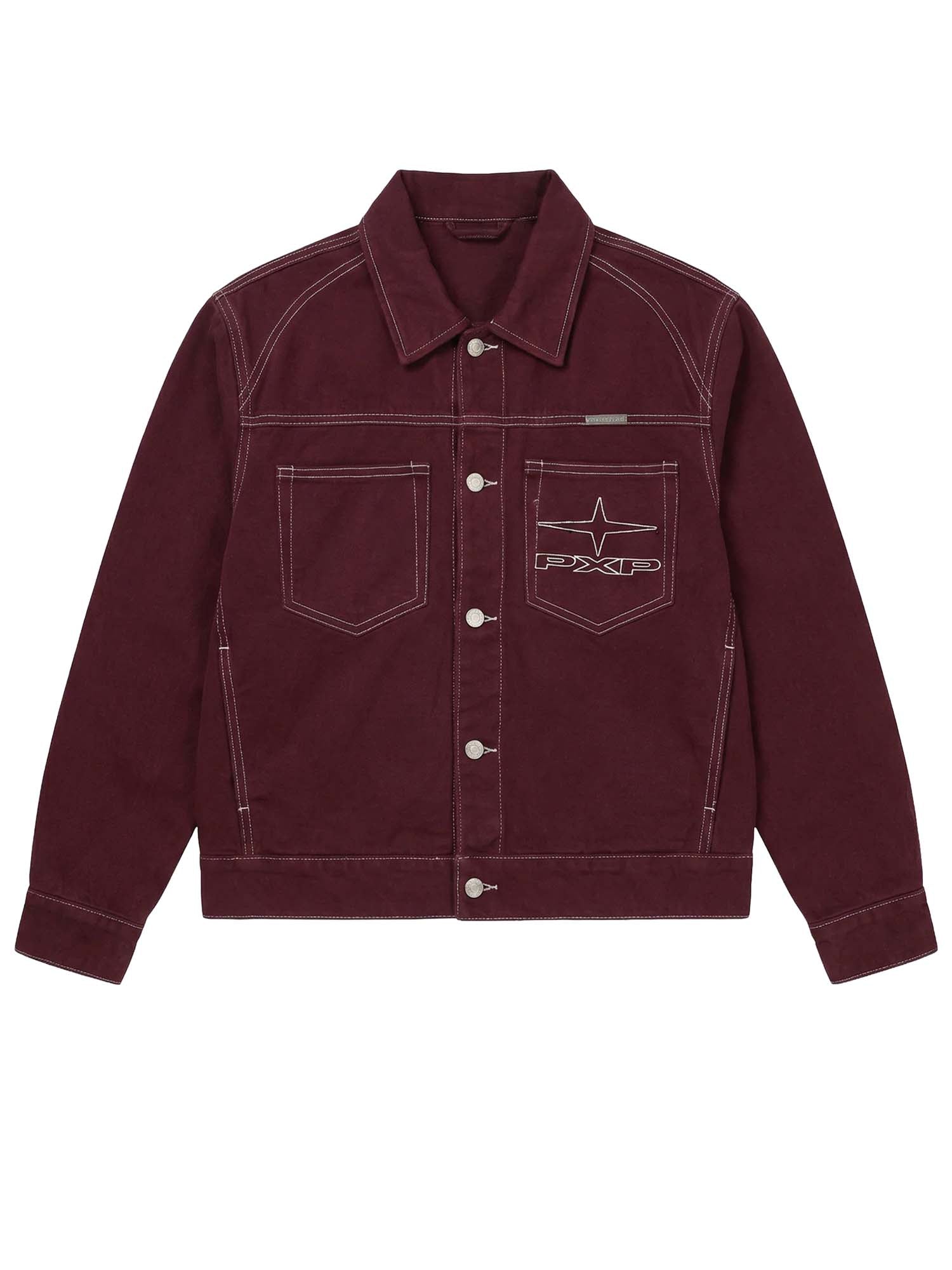 Project X Paris Giacca denim knockout PXP Bordeaux