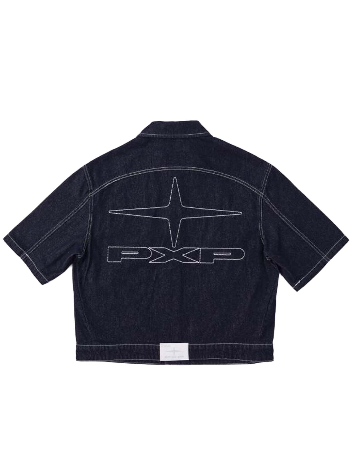 Project X Paris Camicia in Denim Blu