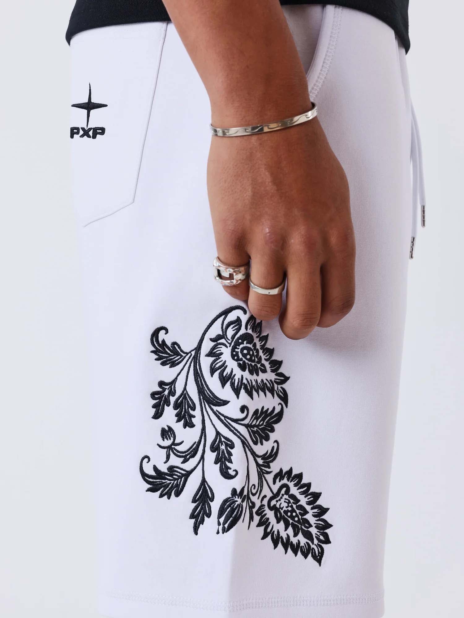 Project X Paris Pantaloncini Evasion Bianco