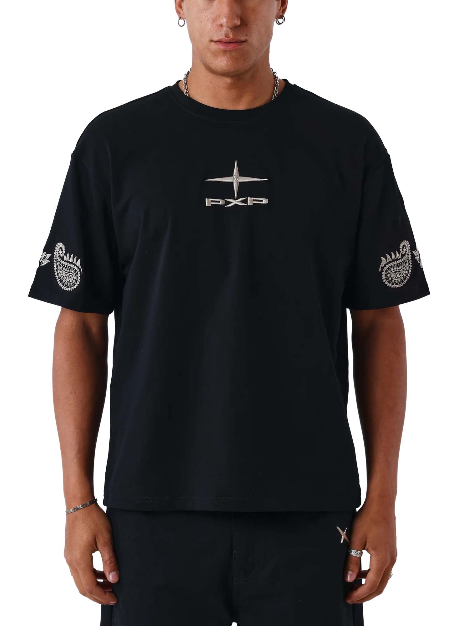 Project X Paris T-shirt maniche corte Evasion Nero