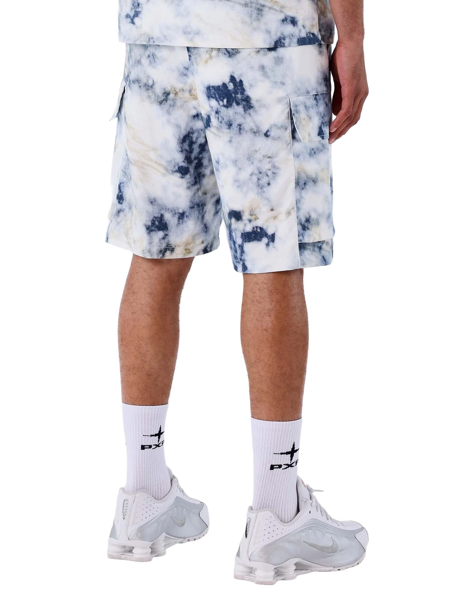 Project X Paris Pantaloncini stile cargo Seabreeze Bianco