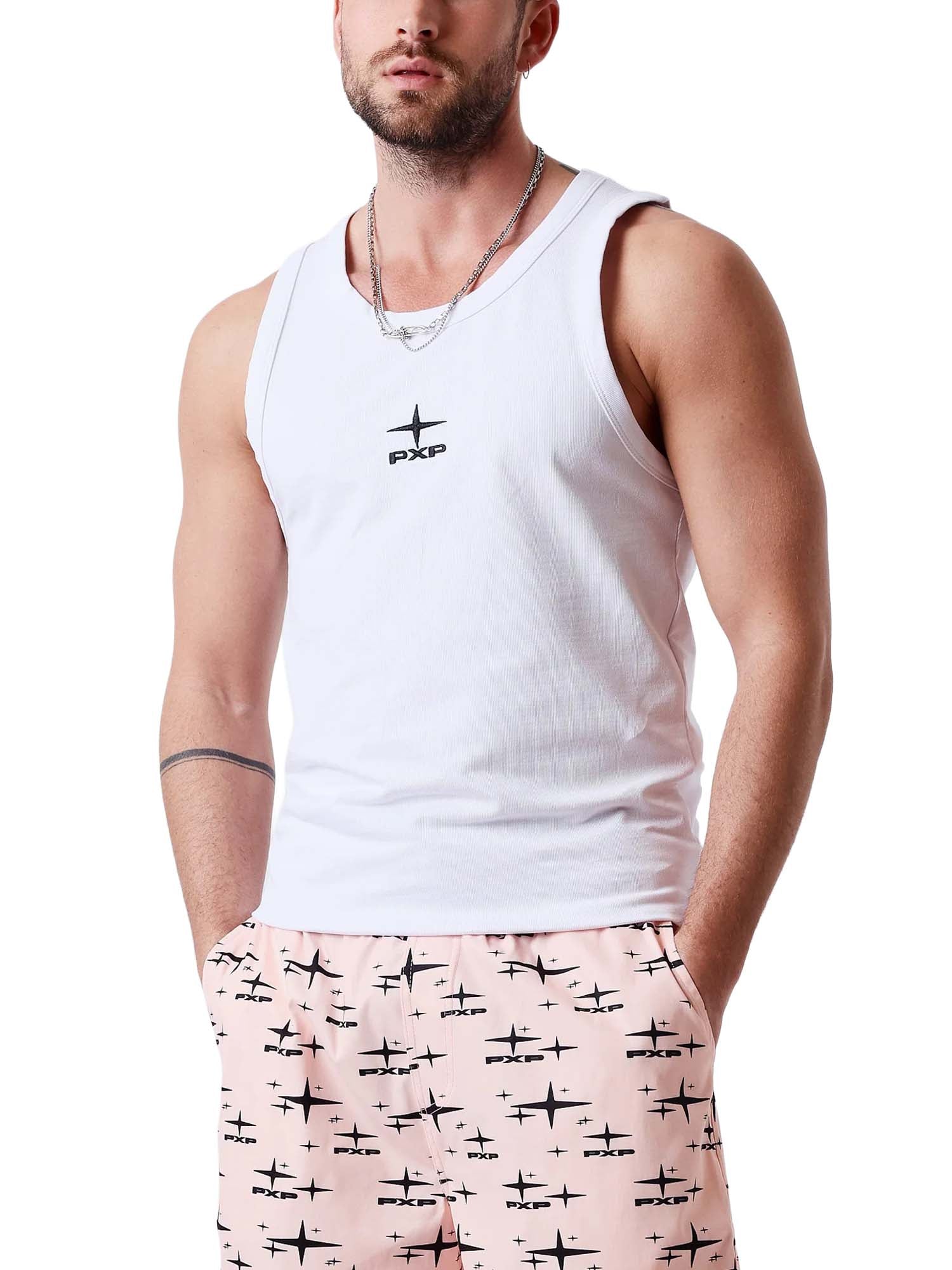 Project X Paris Essential tank top Bianco