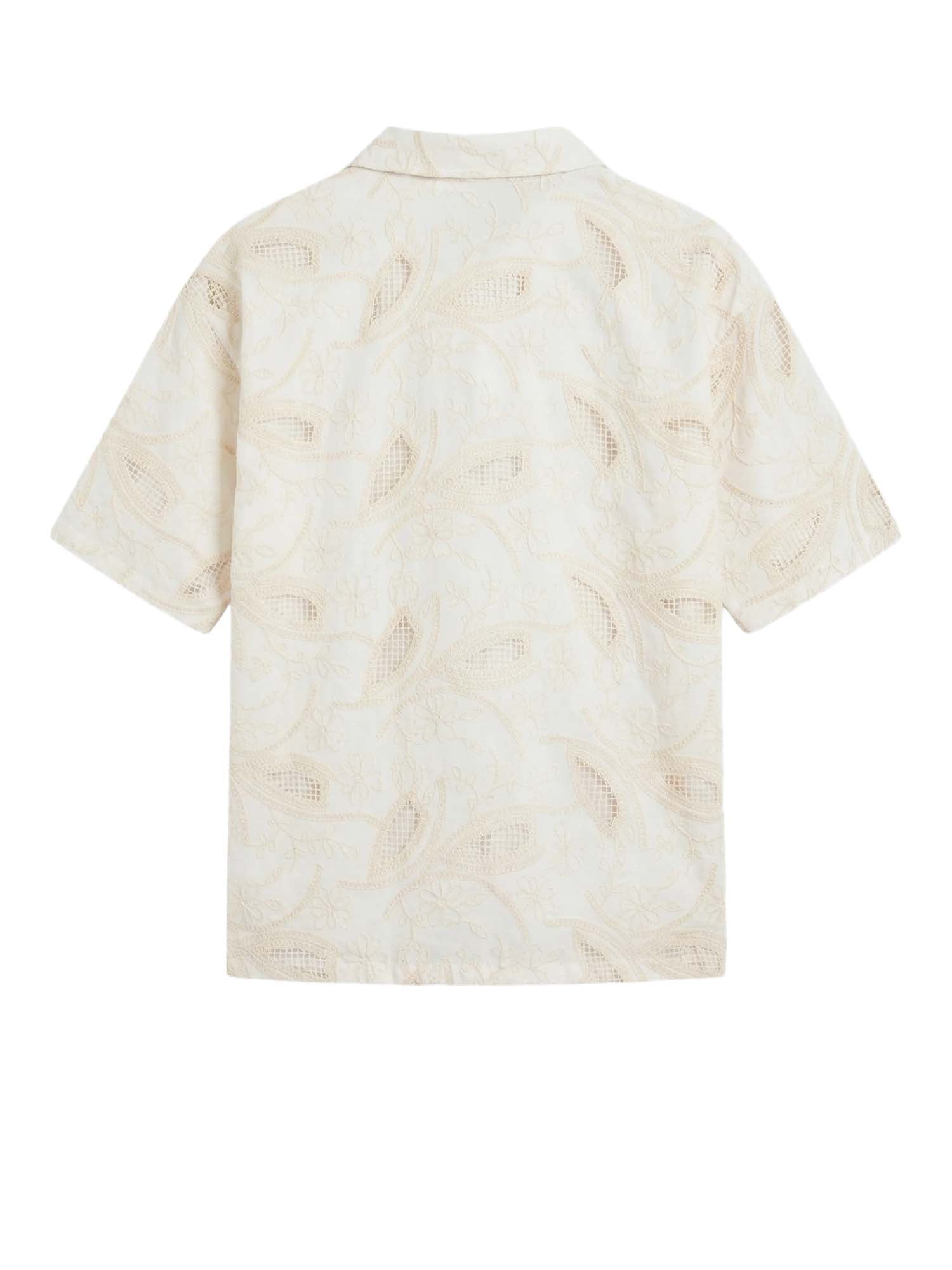 Project X Paris Camicia a maniche corte Candide Idylle Bianco
