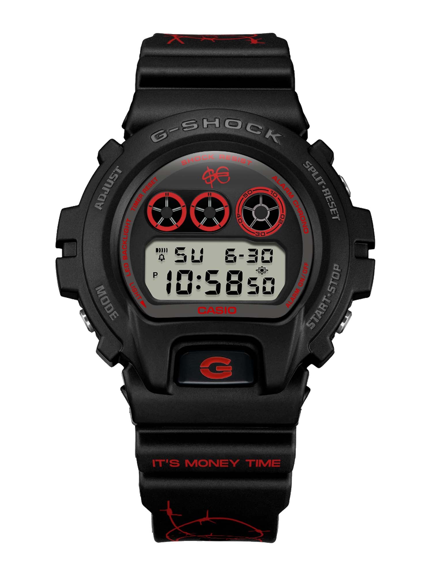 Casio Orologio G-SHOCK x Sfera Ebbasta Serie 6900 Nero