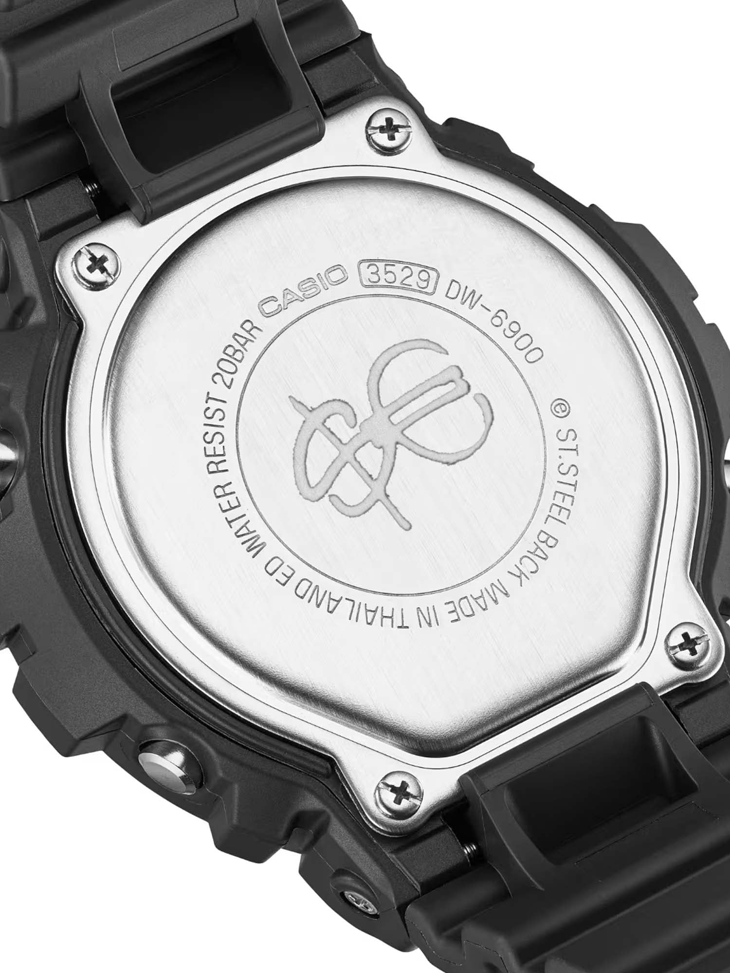 Casio Orologio G-SHOCK x Sfera Ebbasta Serie 6900 Nero