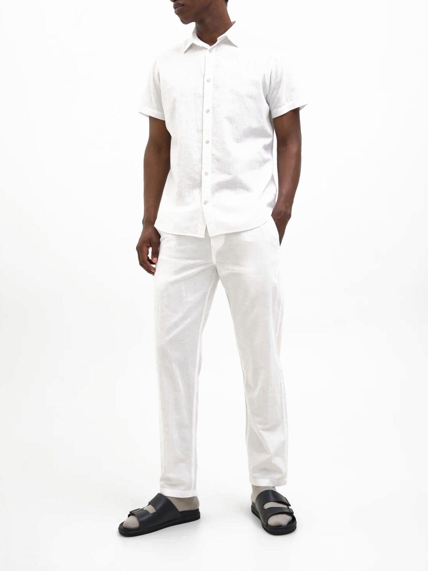 Jack & Jones Jogger Relaxed Fit Bianco