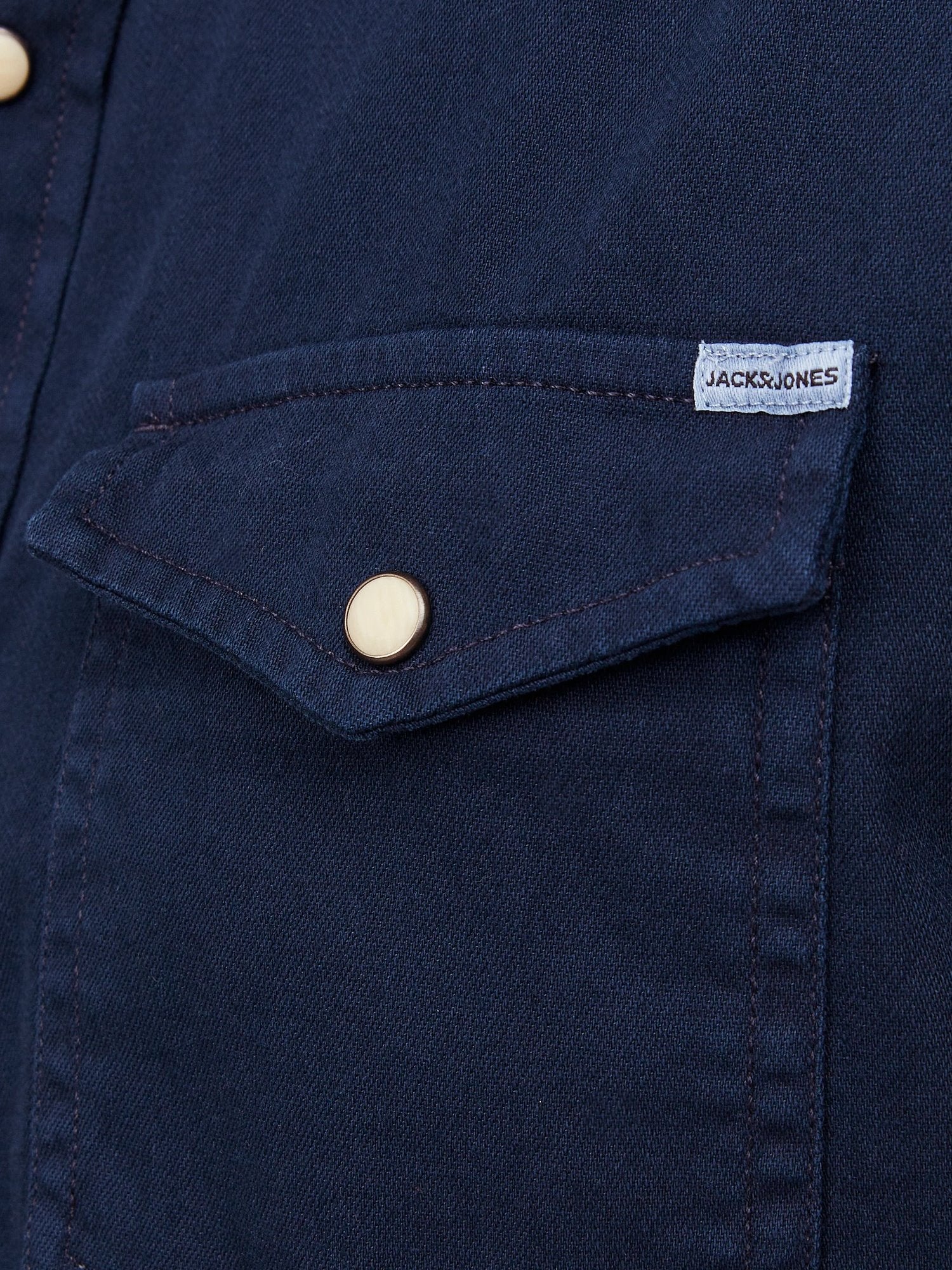 Jack & Jones Camicia in Jeans Comfort Blu