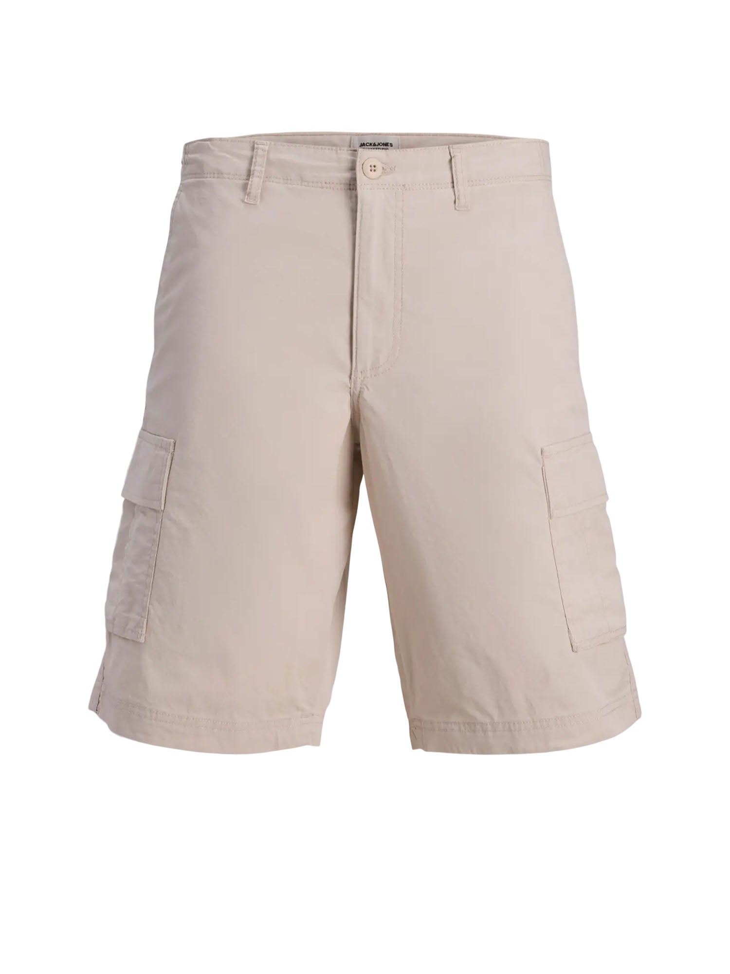Jack & Jones Short  Jpstcole Matty Cargo Mid Bianco