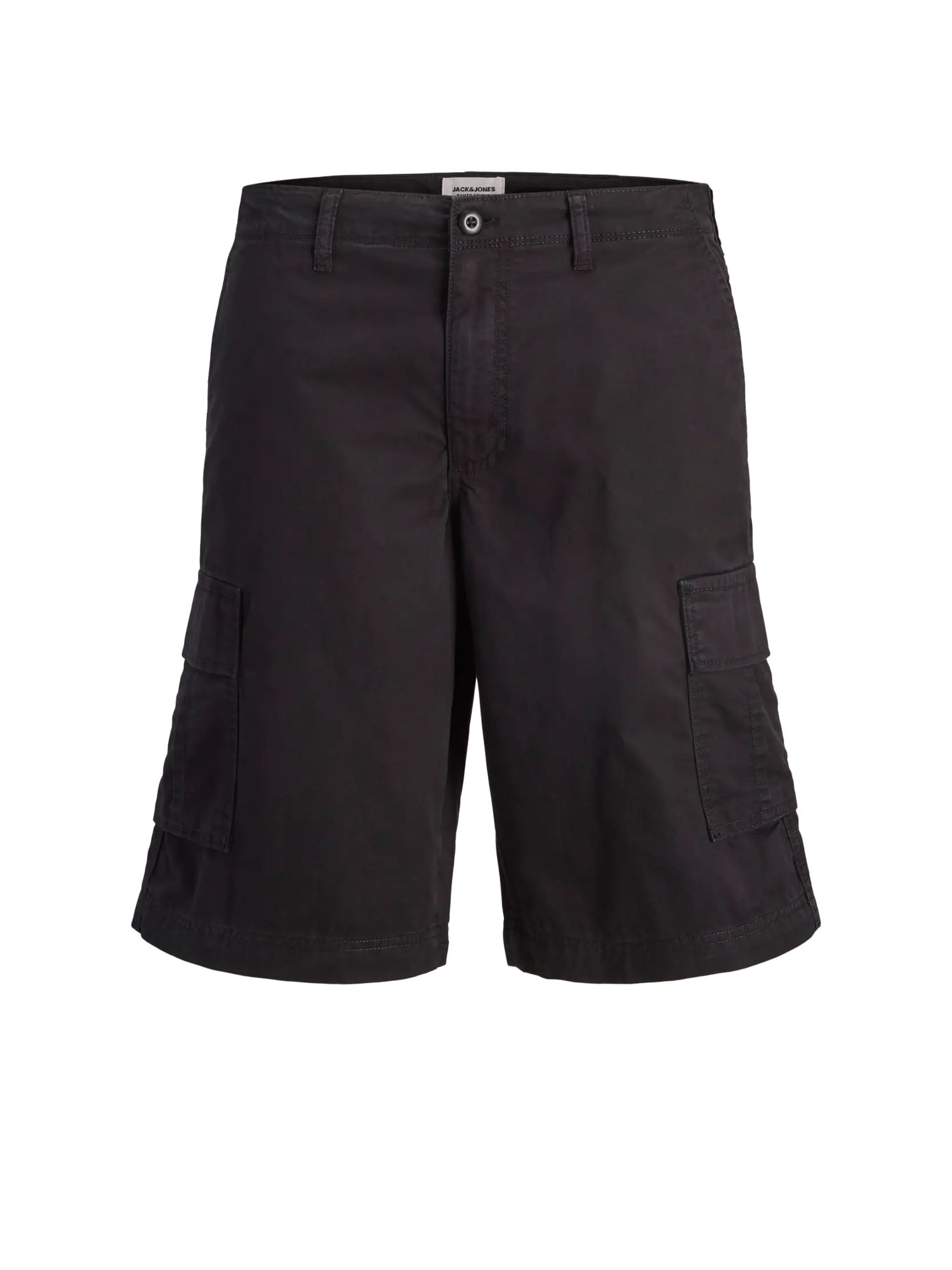 Jack & Jones Short  Jpstcole Matty Cargo Mid Nero