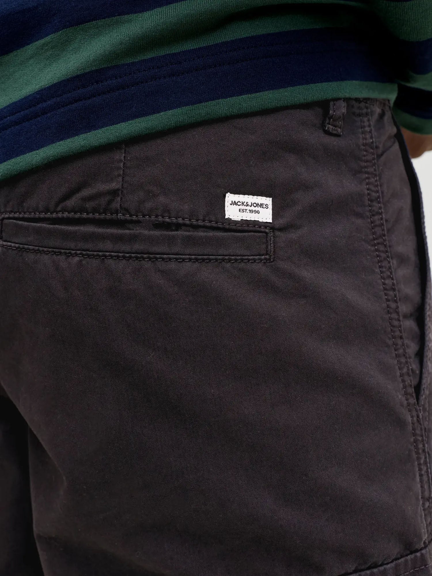 Jack & Jones Short  Jpstcole Matty Cargo Mid Nero