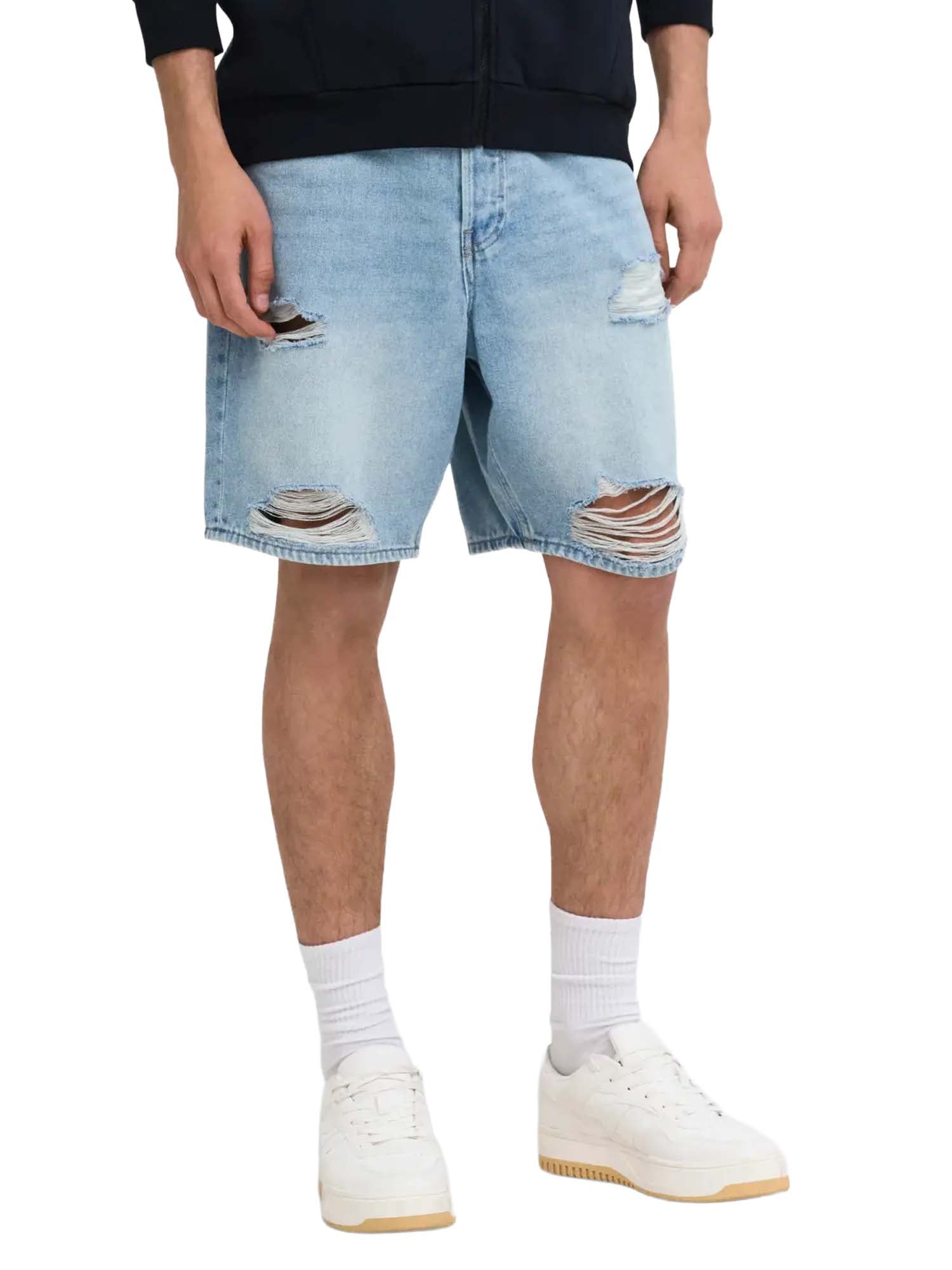 Only & Sons Shorts Onsfade Loose Des Azzurro