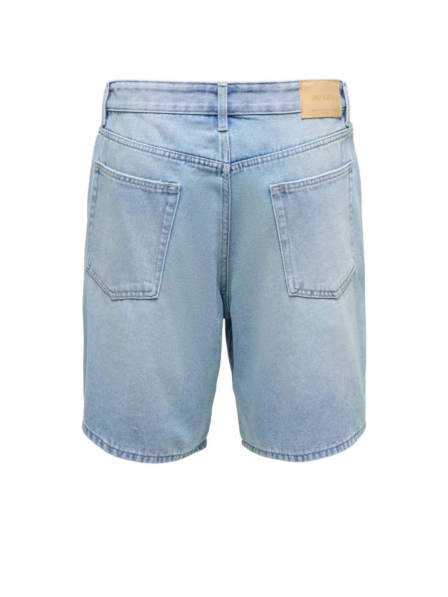 Only & Sons Shorts Onsfade Loose Des Azzurro