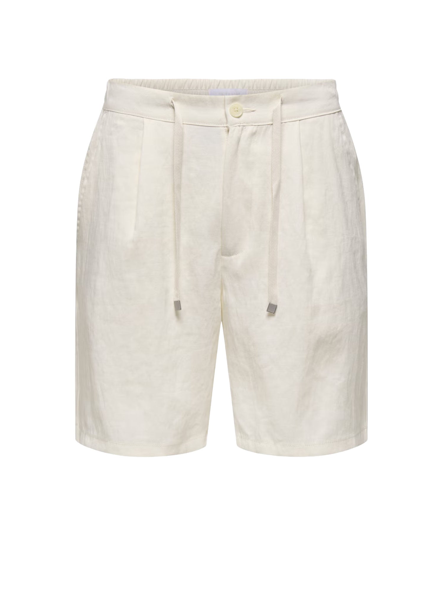 Only & Sons ONSWAKE Loose Fit Shorts Bianco