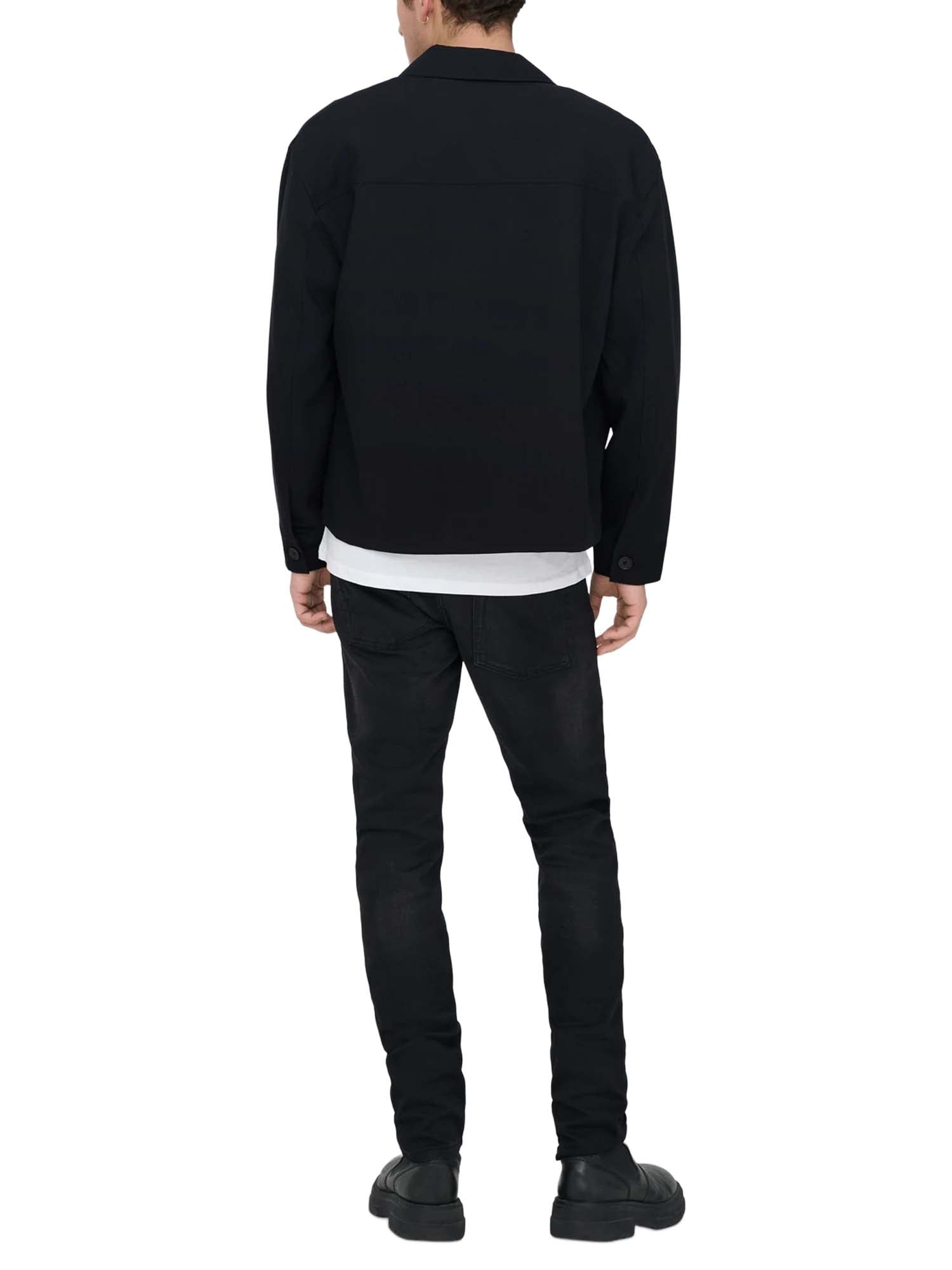 Only & Sons Giacca camicia Will Nero