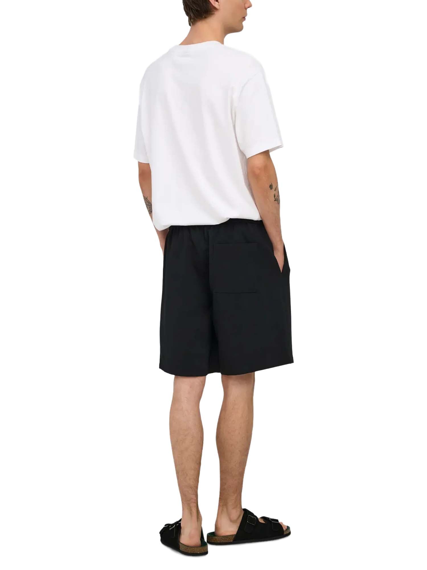 Only & Sons Shorts ONSWILL Loose Fit Nero