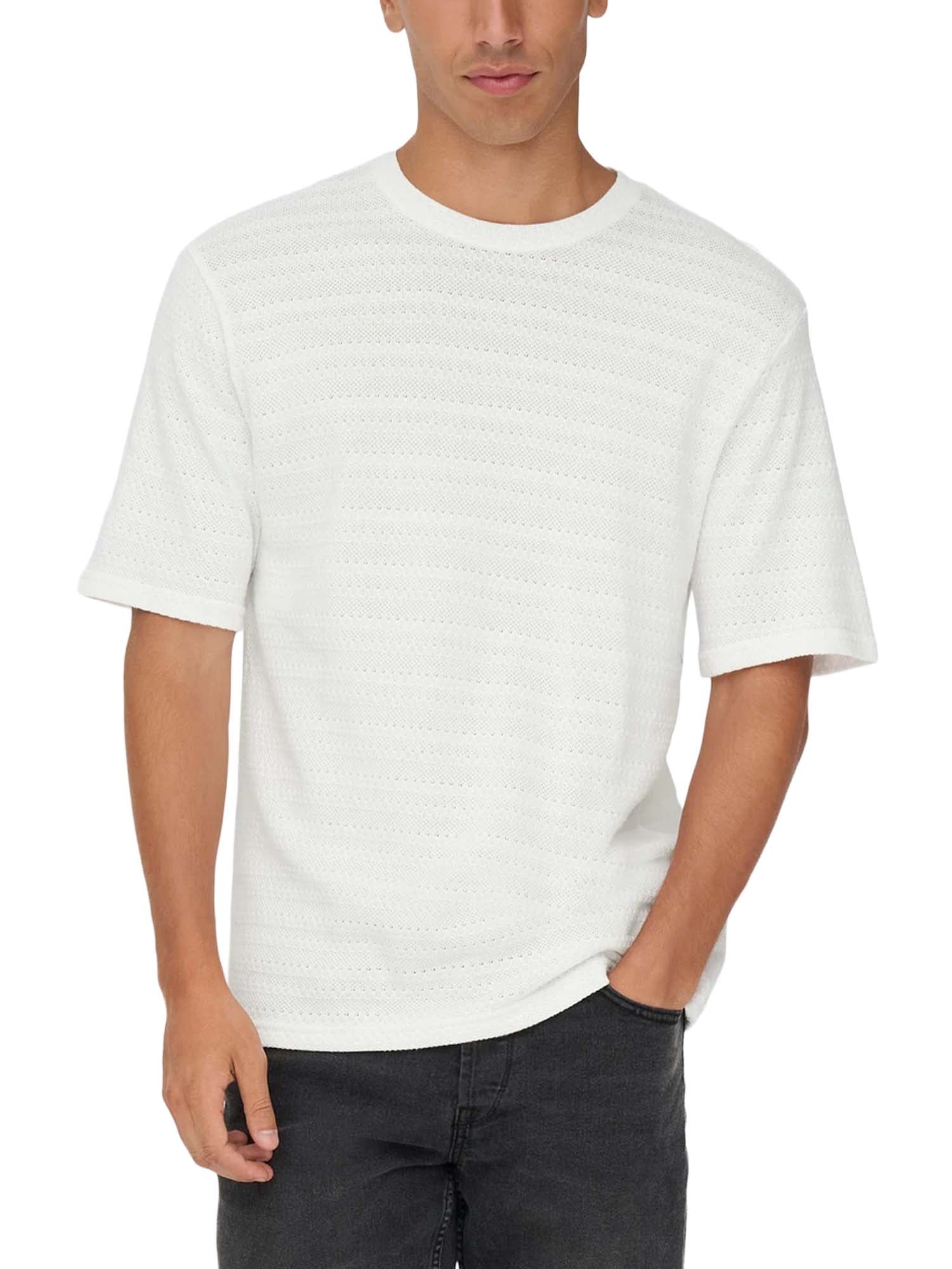 Only & Sons T-Shirt Givo Bianco