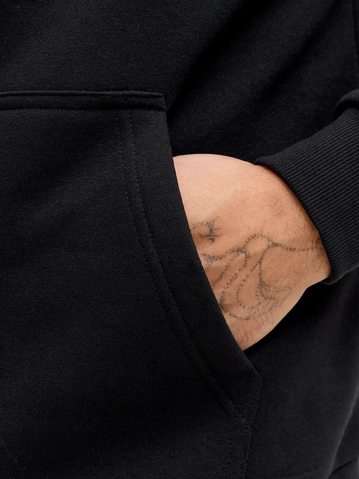 Jack & Jones JJEBRadley Sweat Hood Noos Nero