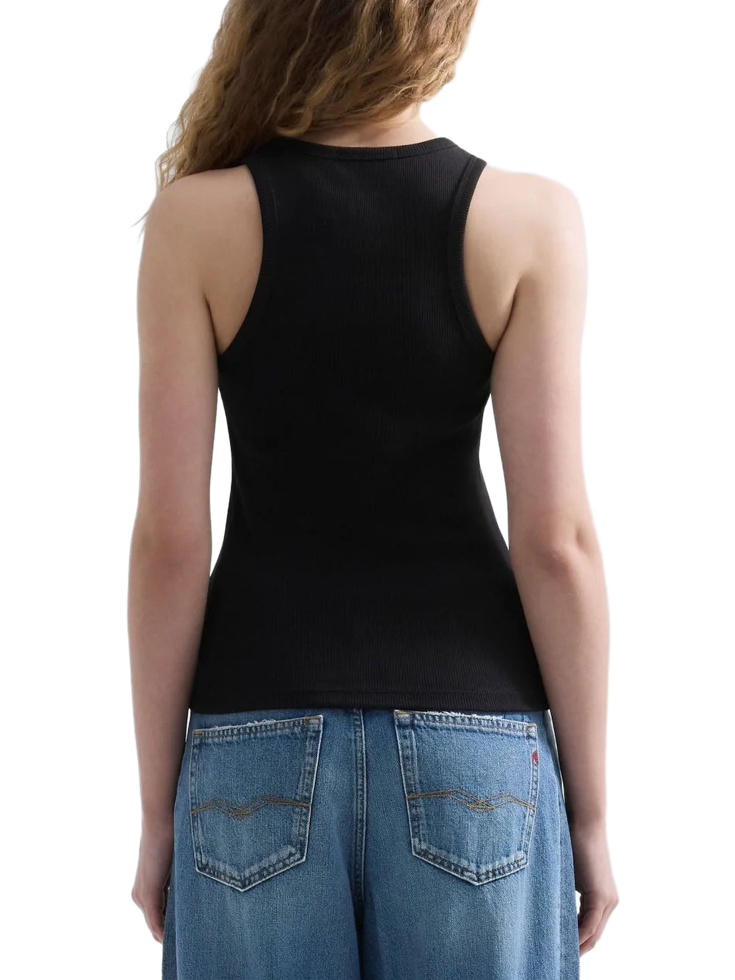 Replay Canotta Stile Racer Nero