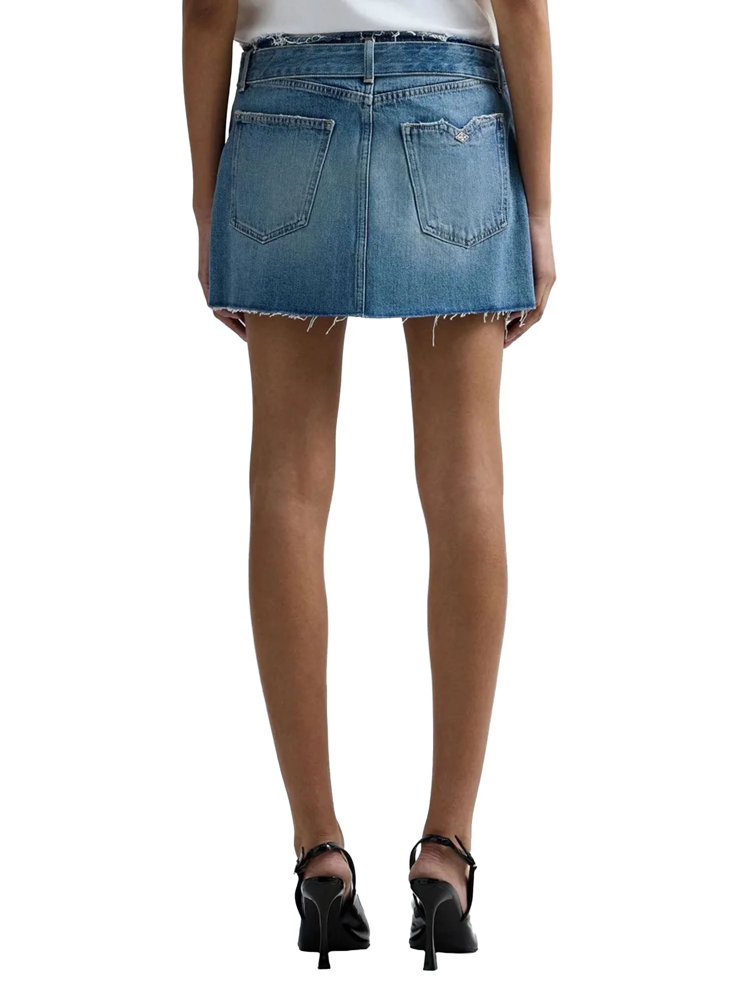 Replay Minigonna in Denim Azzurro