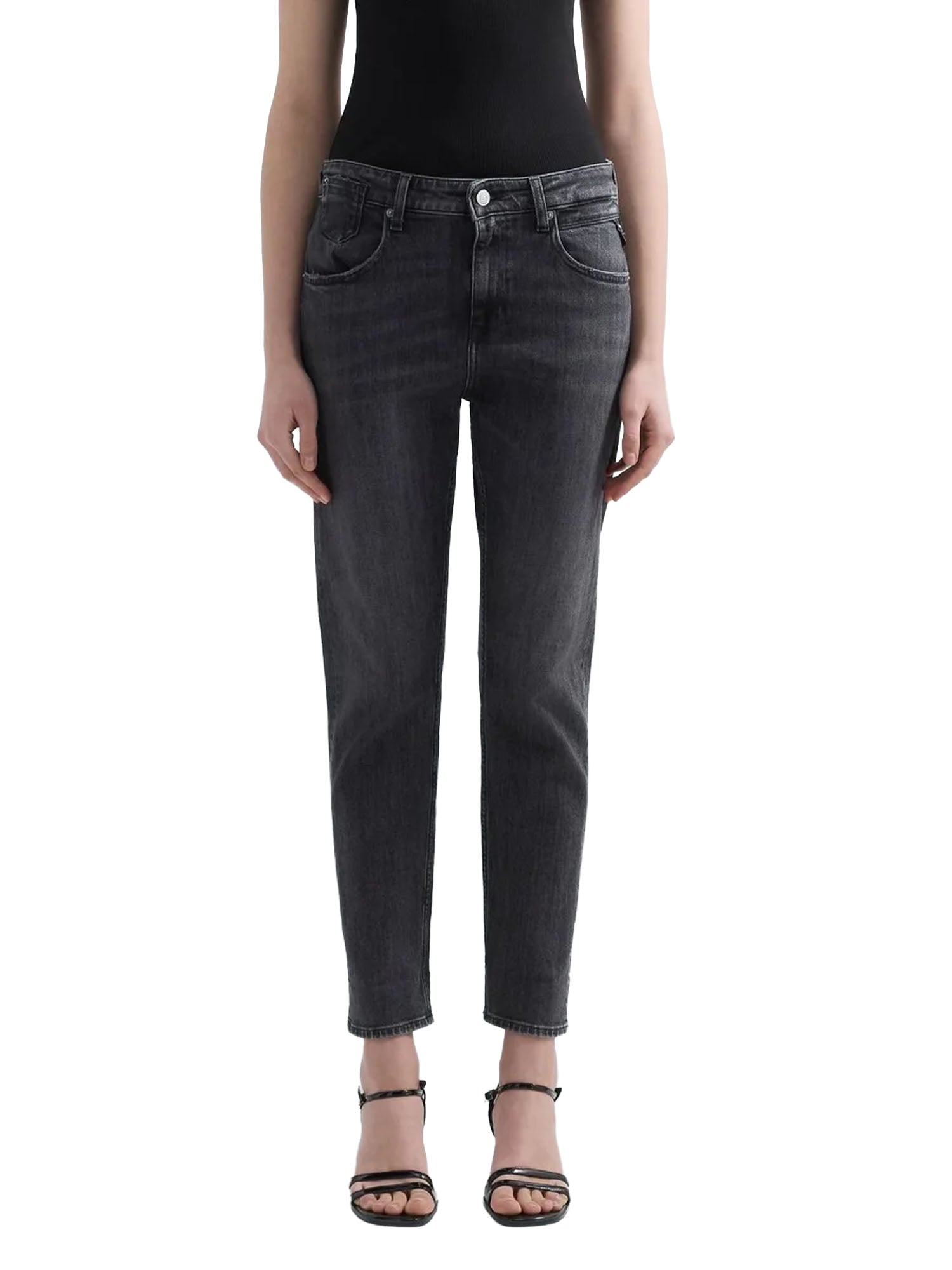 Replay Jeans Boy Fit Marty Grigio