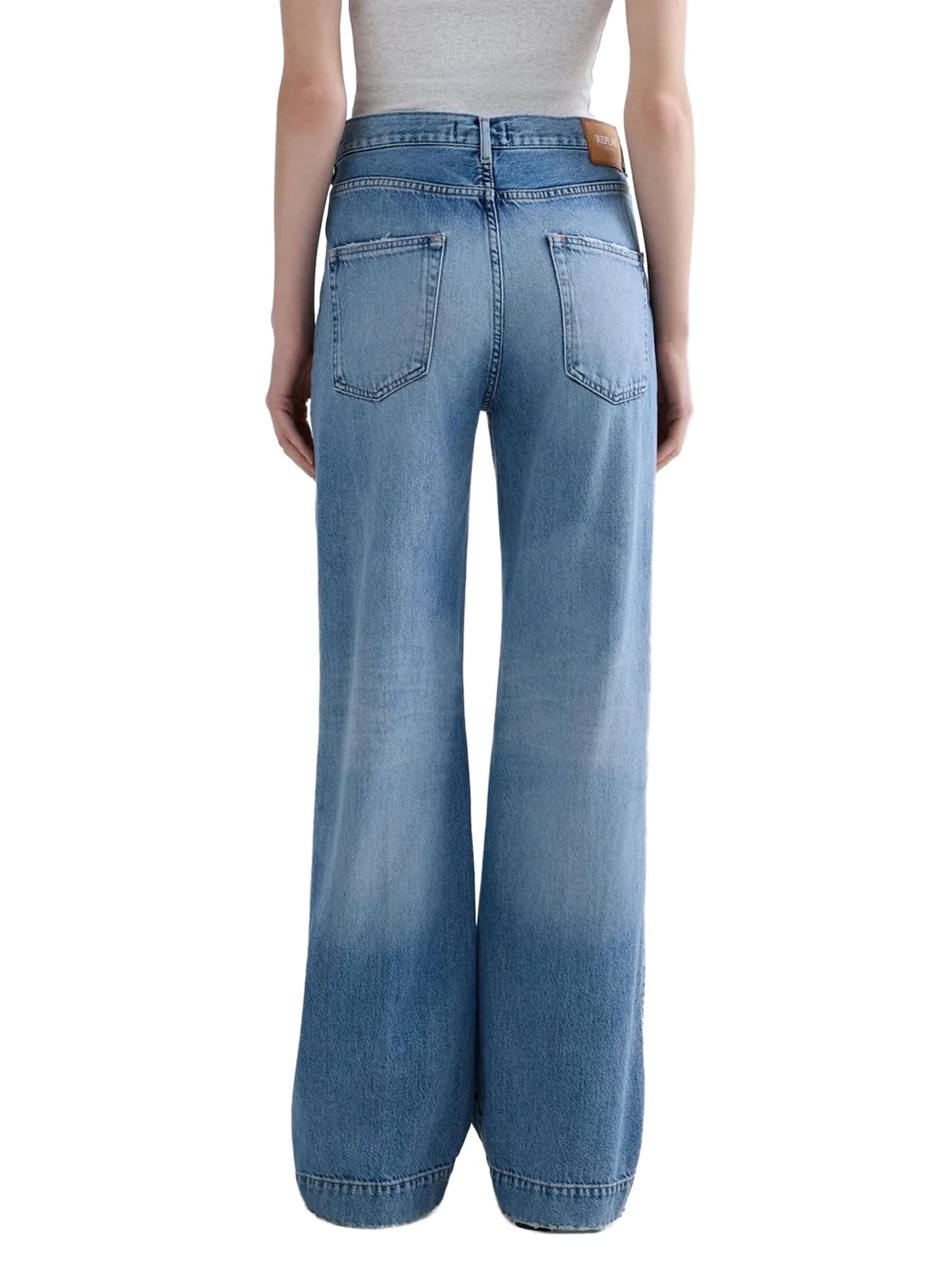 Replay Jeans Relaxed Fit Melja Azzurro