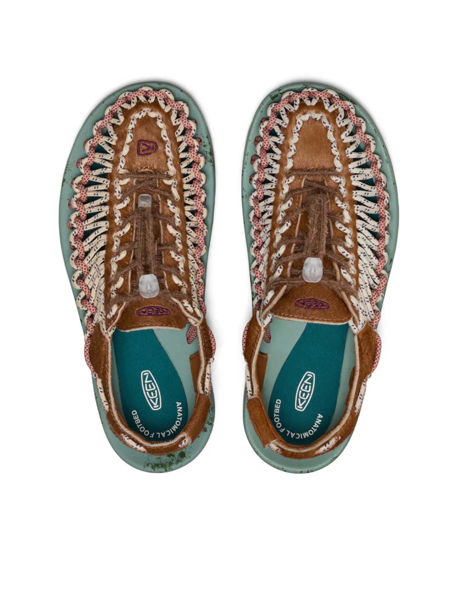 Keen Sandali Uneek Leather Marrone