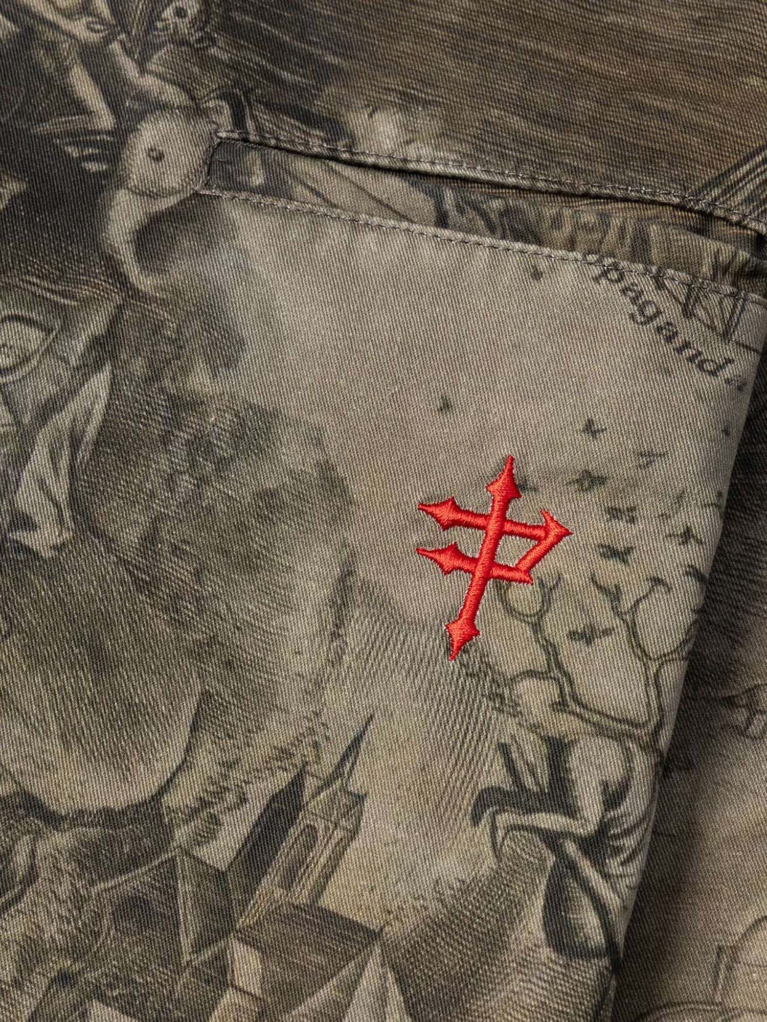 Propaganda Temptation Chino Short Marrone